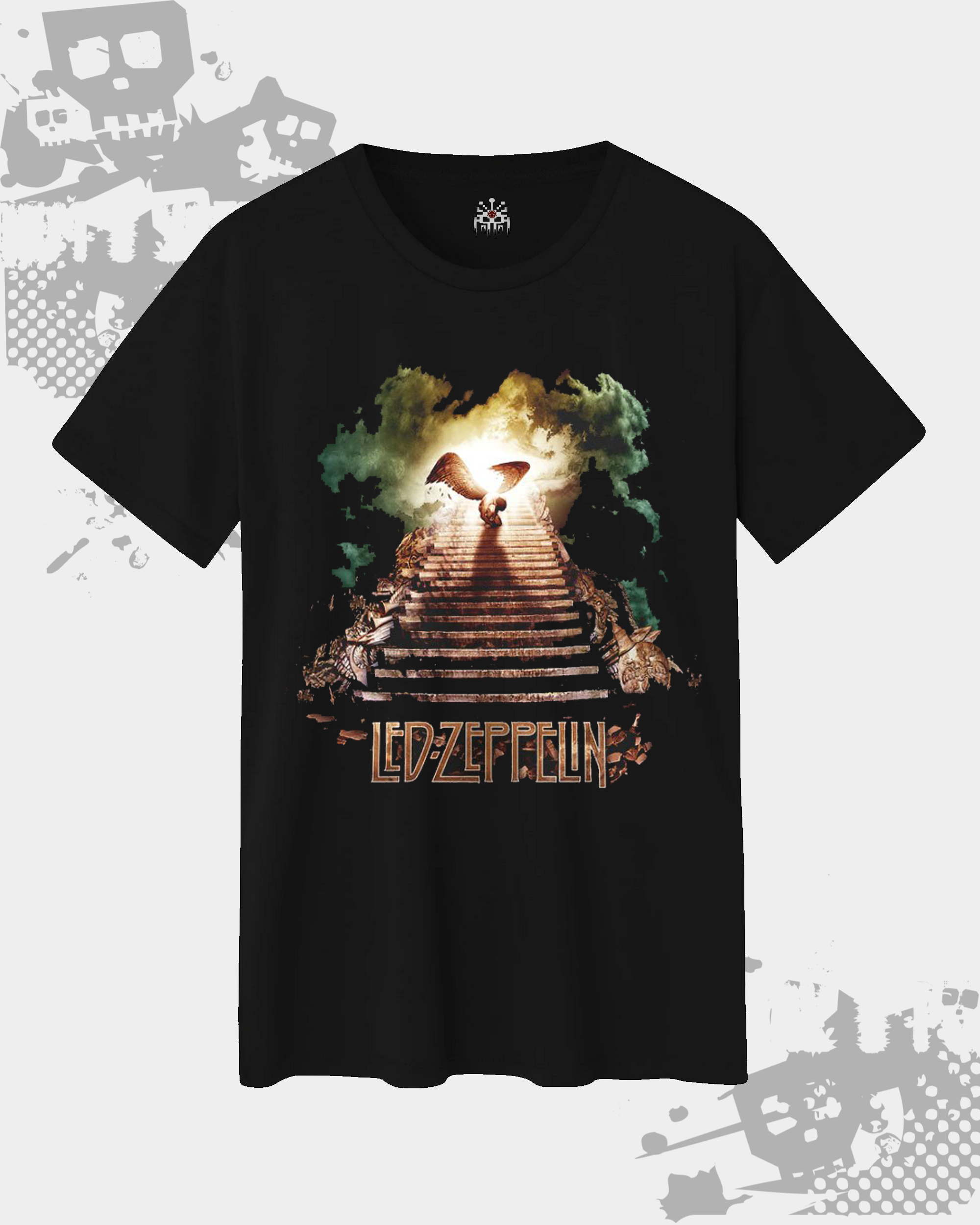 Led Zeppelin Black Unisex T-shirt
