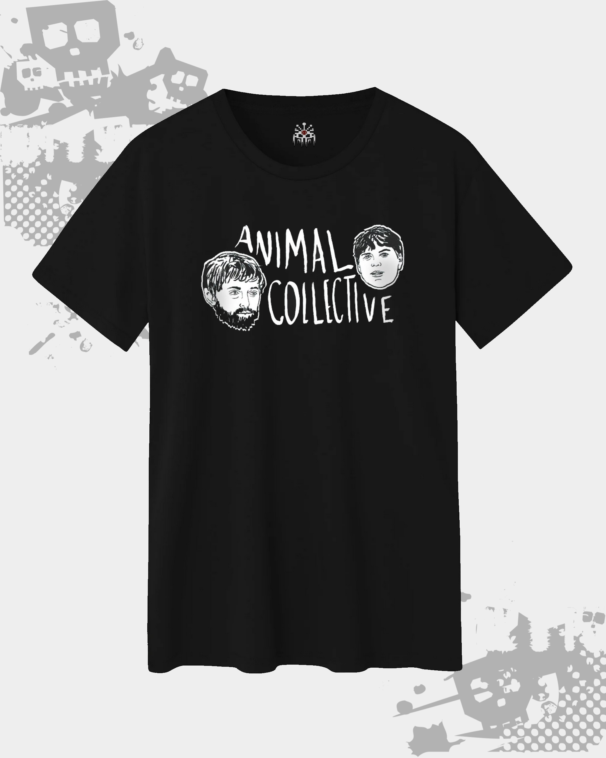 Animal Collective Black Unisex T-Shirt