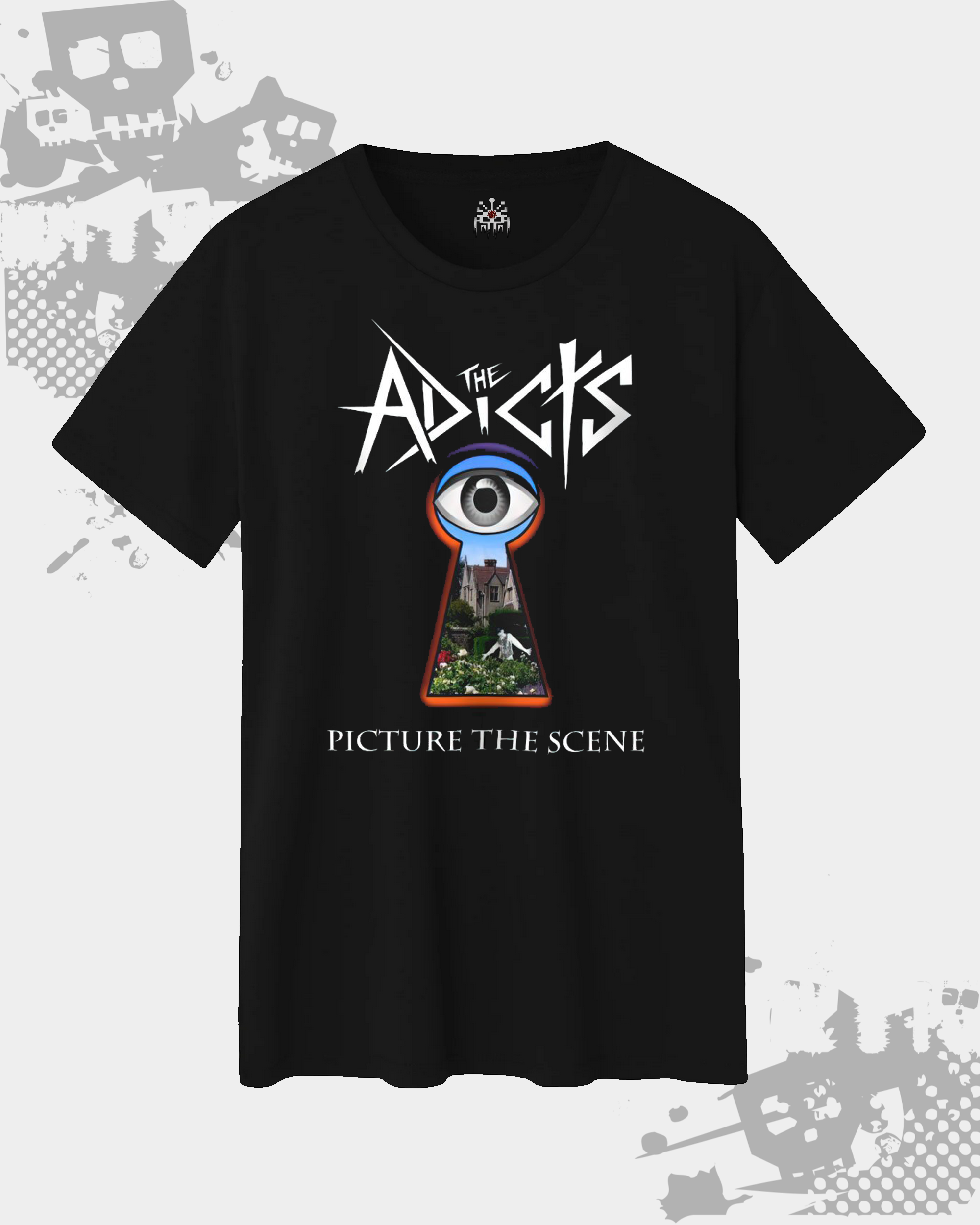 The Adicts Black Unisex T-Shirt