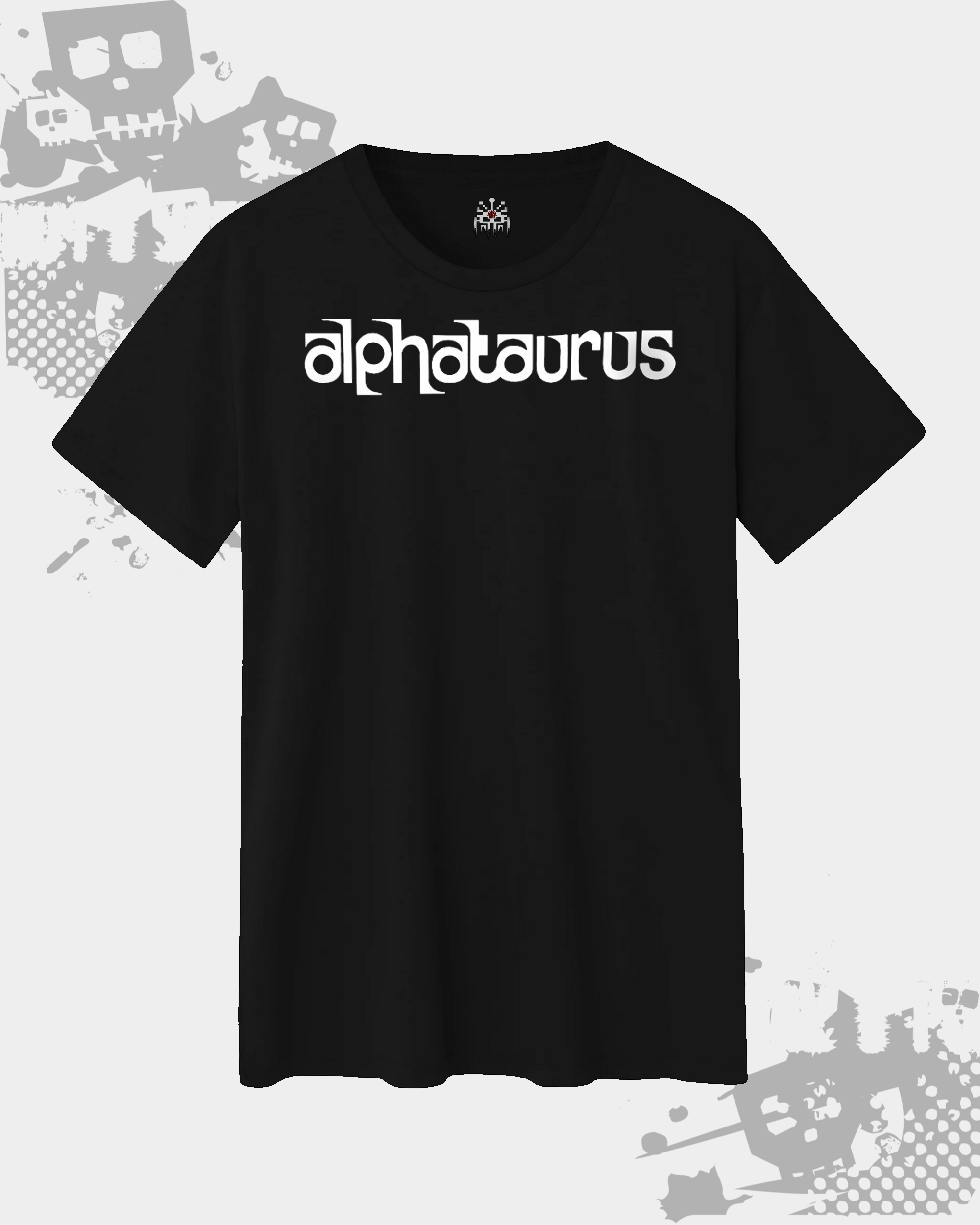 Alphataurus Black Unisex T-Shirt
