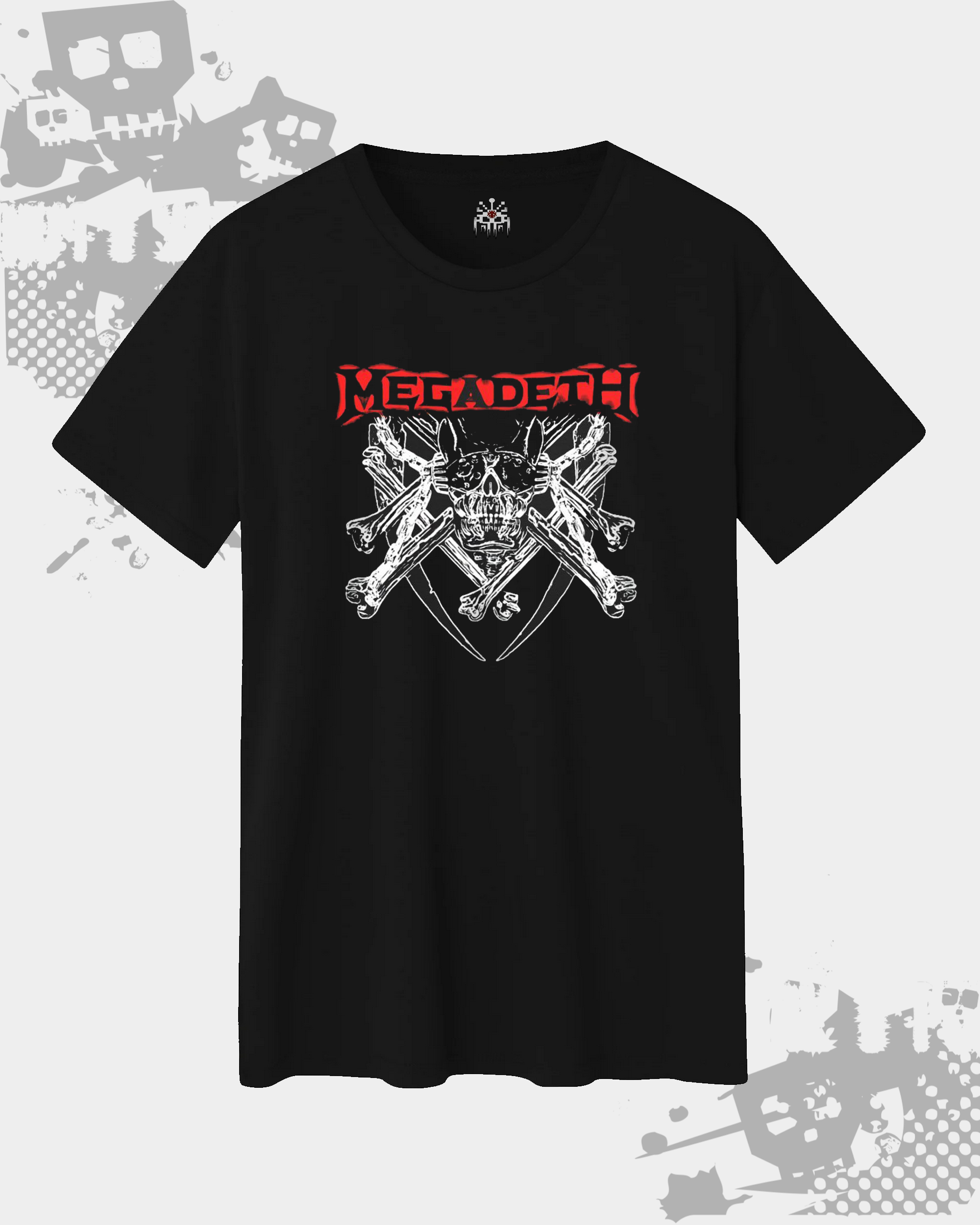 Megadeth Unisex Black T-Shirt