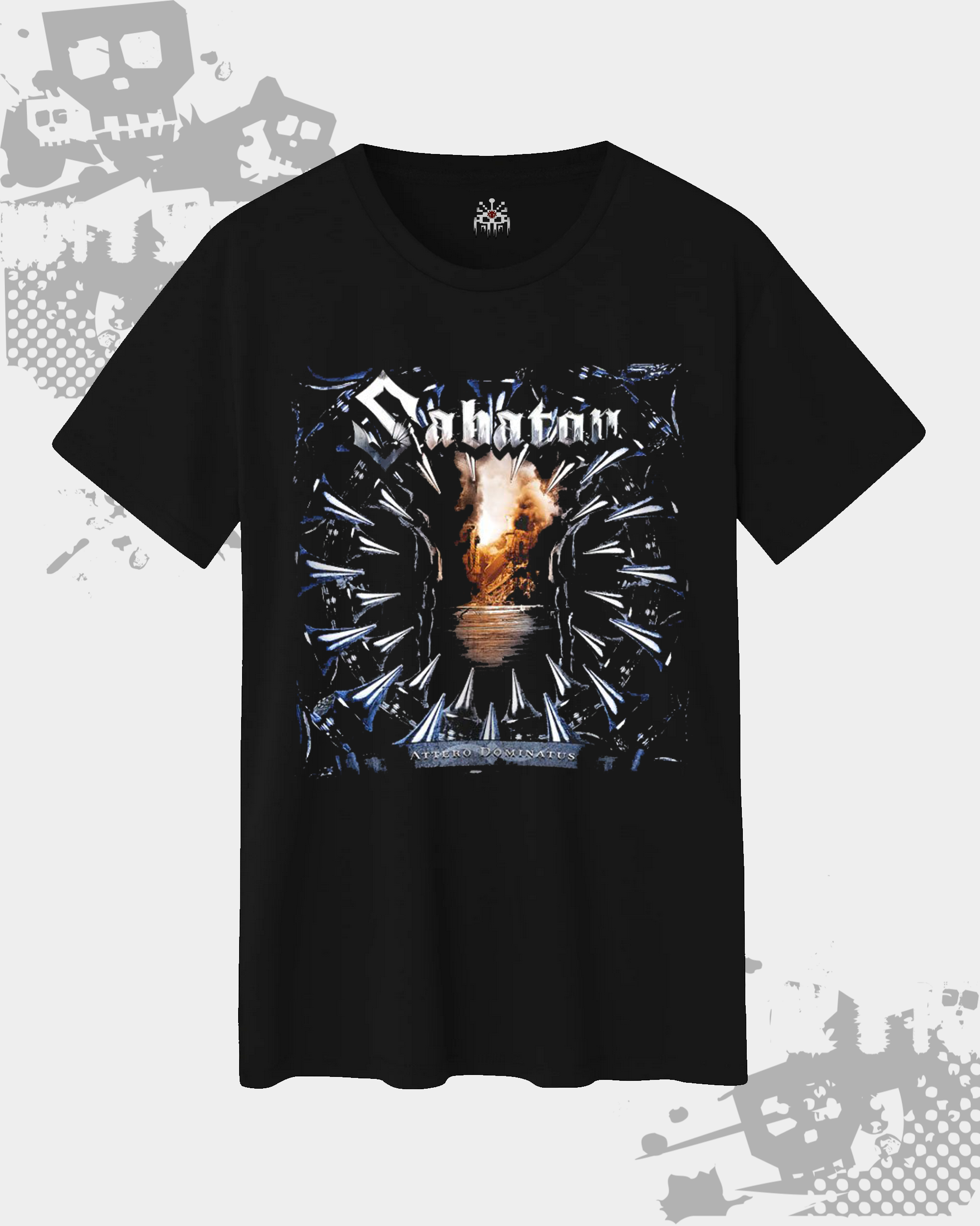 Sabaton Unisex Black T-shirt