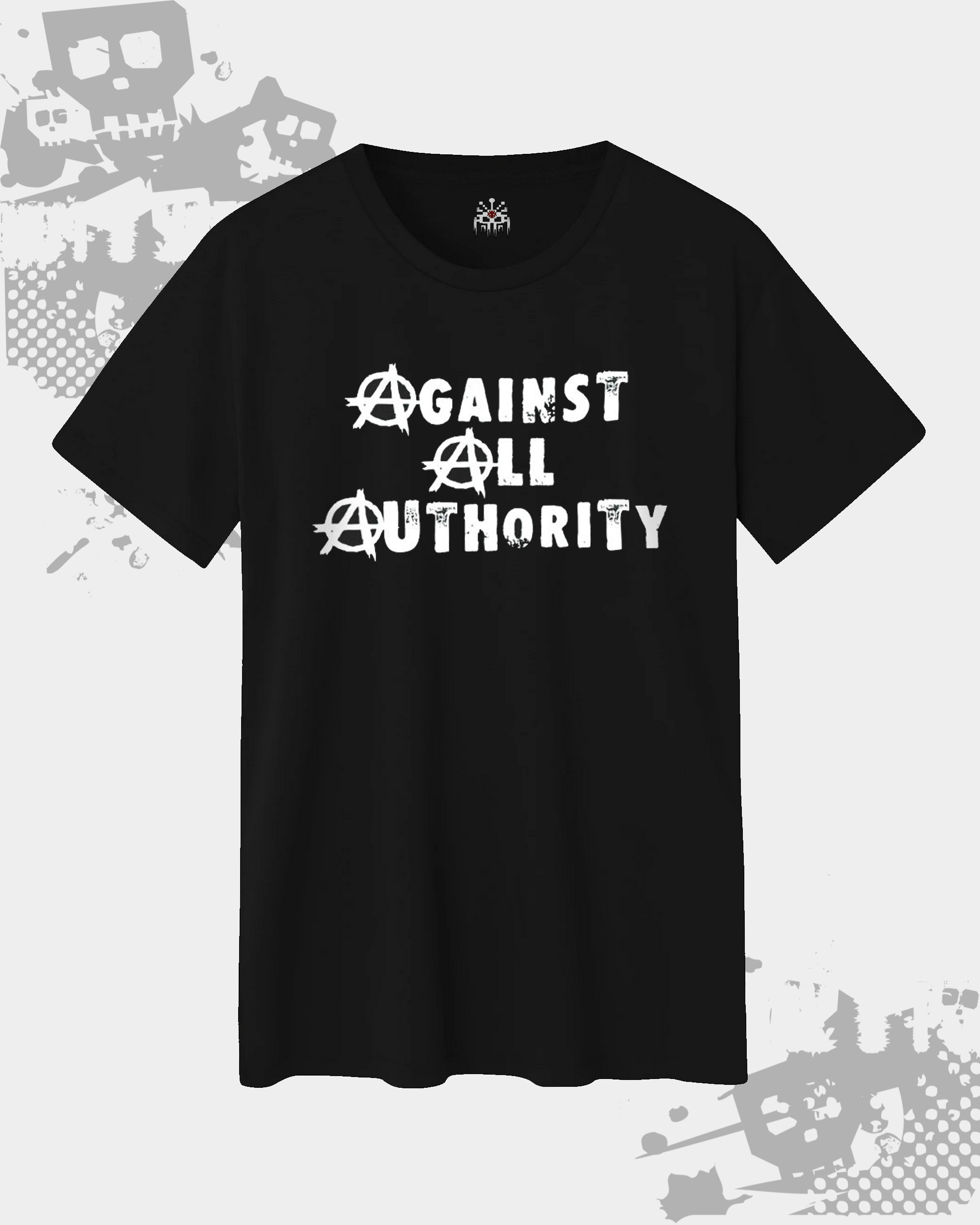 Against All Authority Black Unisex T-Shirt