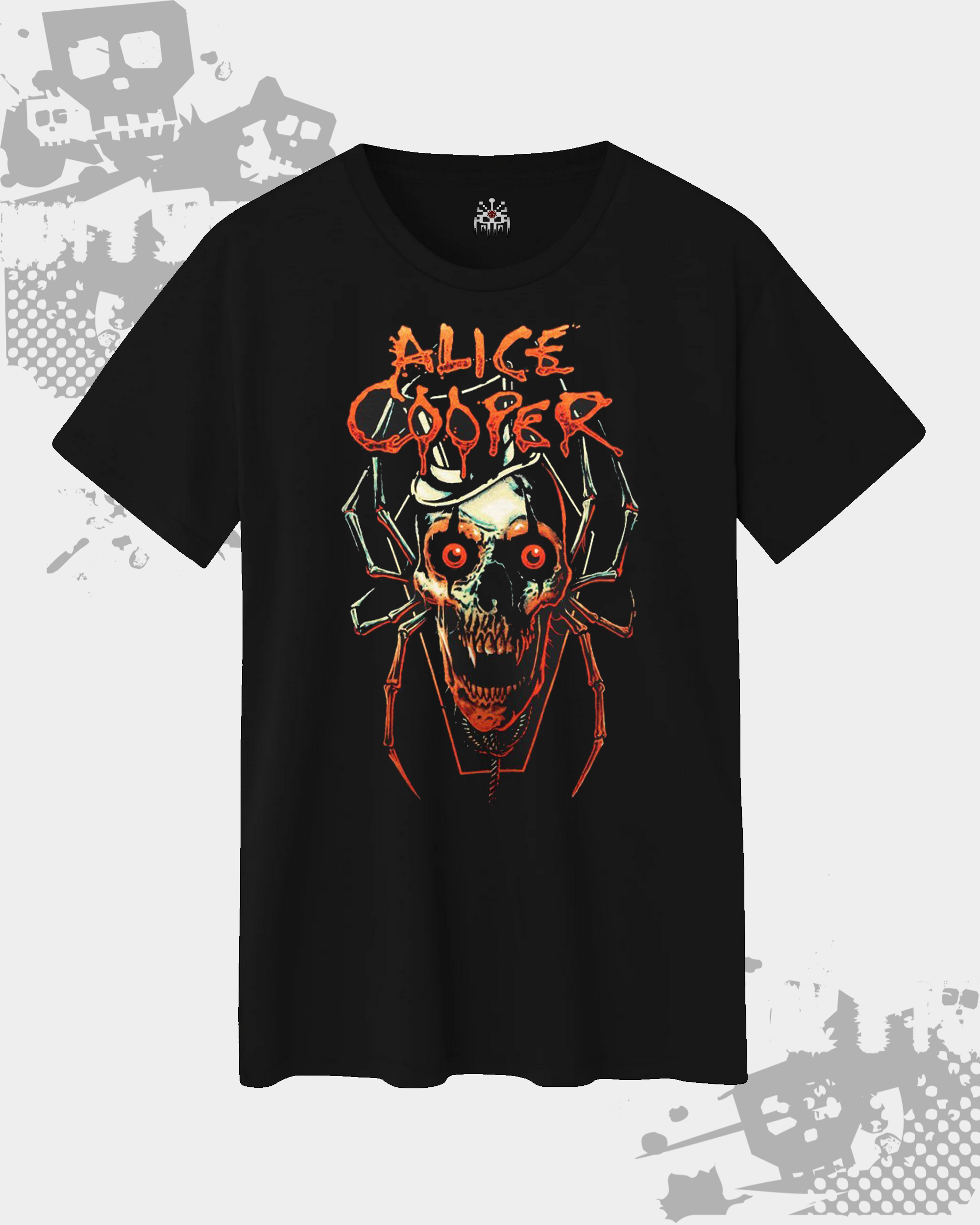 Alice Cooper Black Unisex T-Shirt