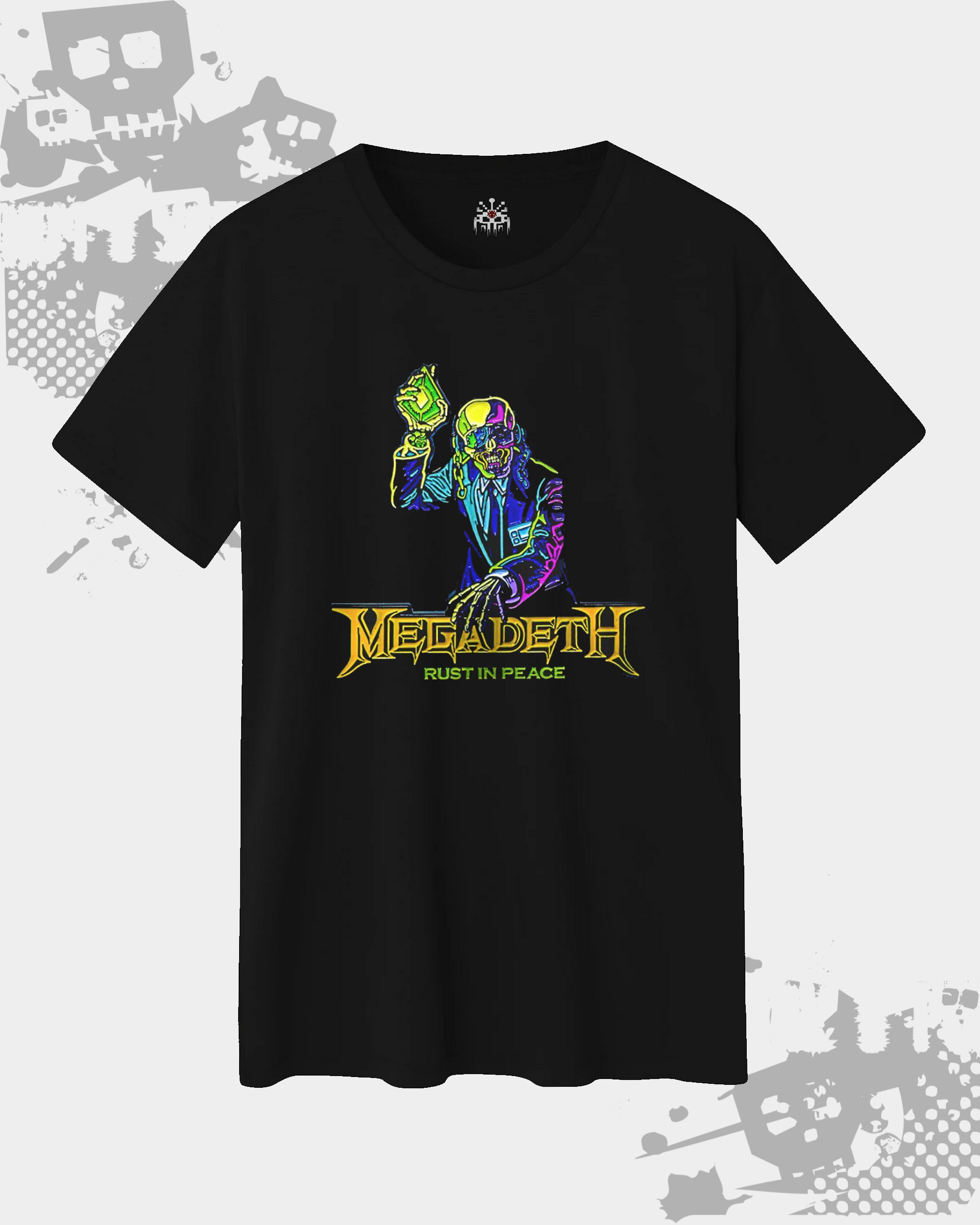 Megadeth Unisex Black T-Shirt