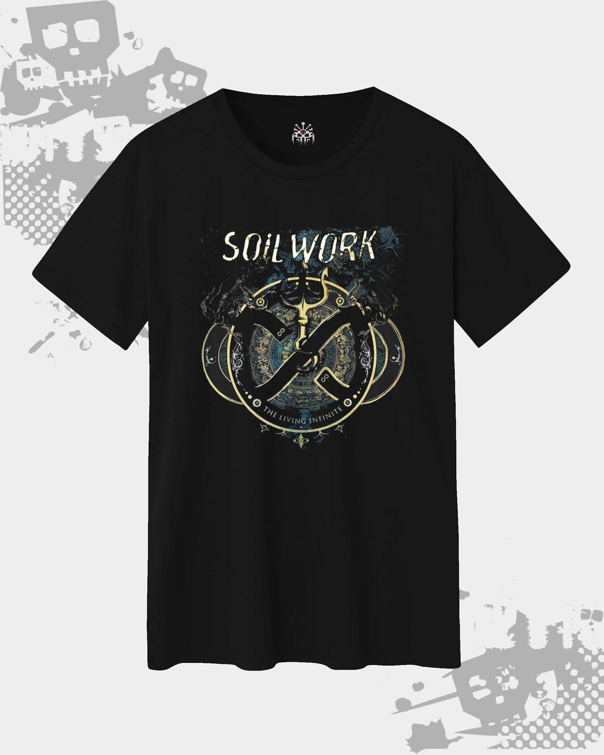 Soilwork Black Unisex T-shirt
