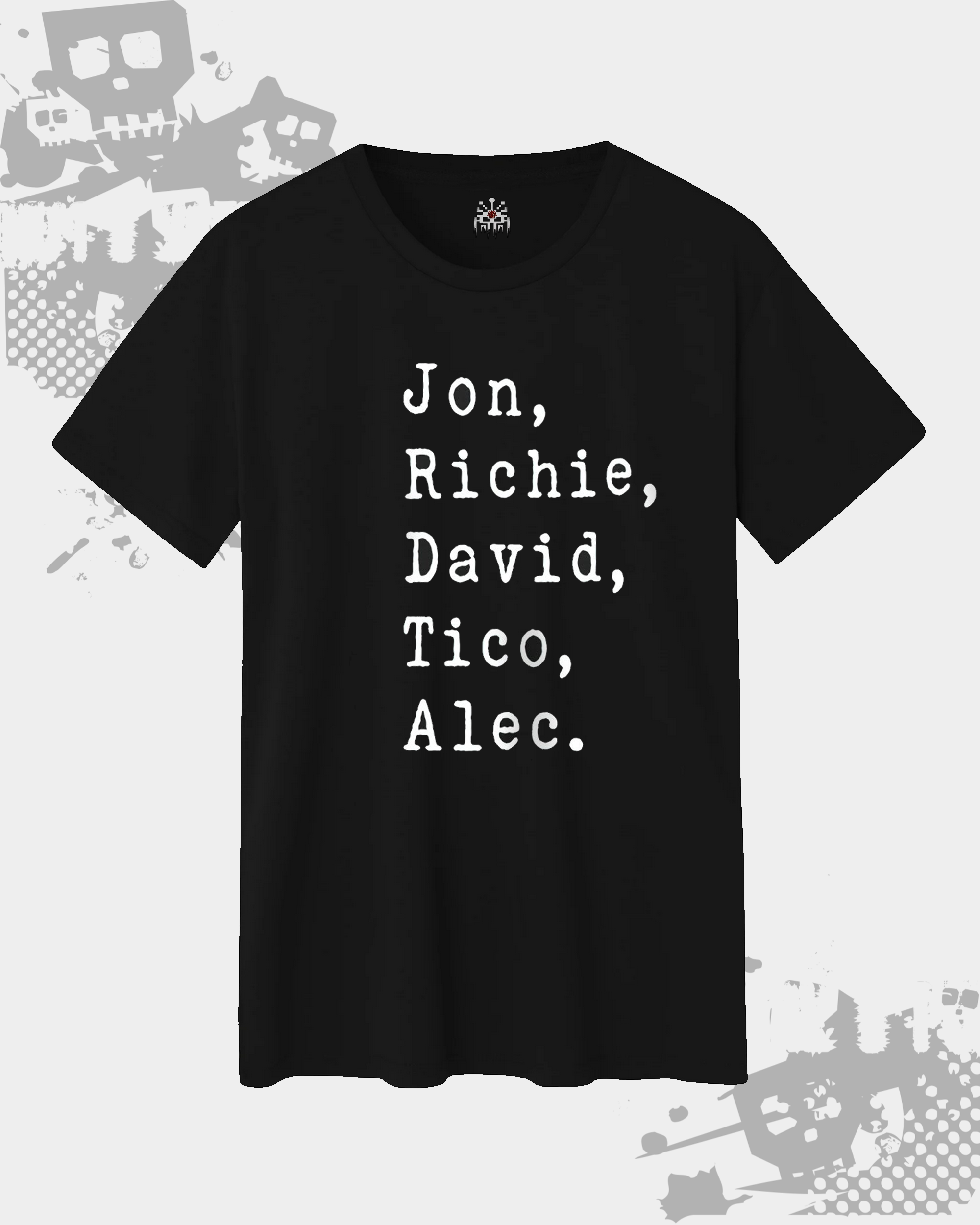 Bon Jovi Black Unisex T-Shirt