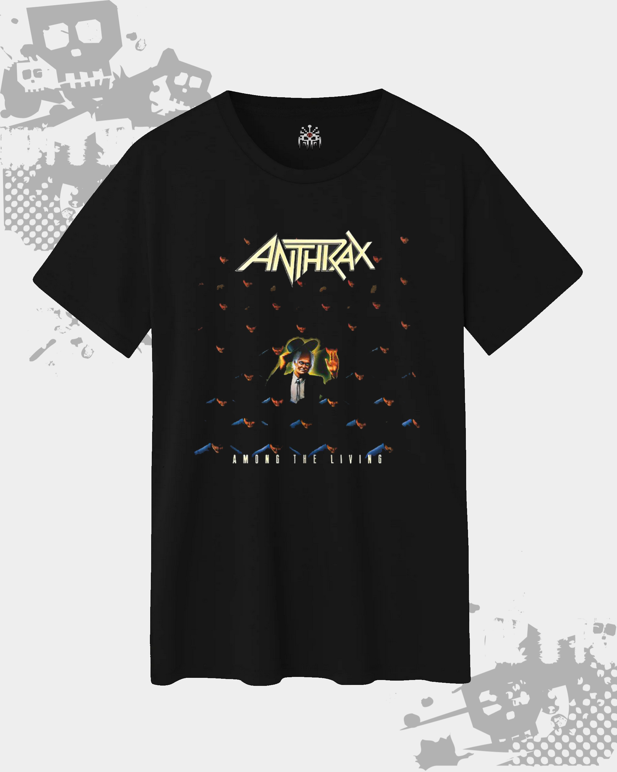 Anthrax Black Unisex T-Shirt