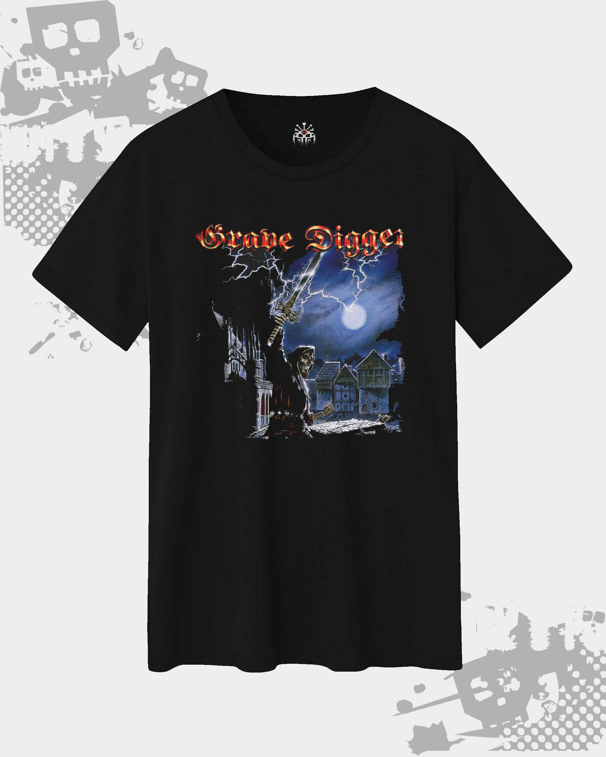 Grave Digger Black Unisex T-Shirt