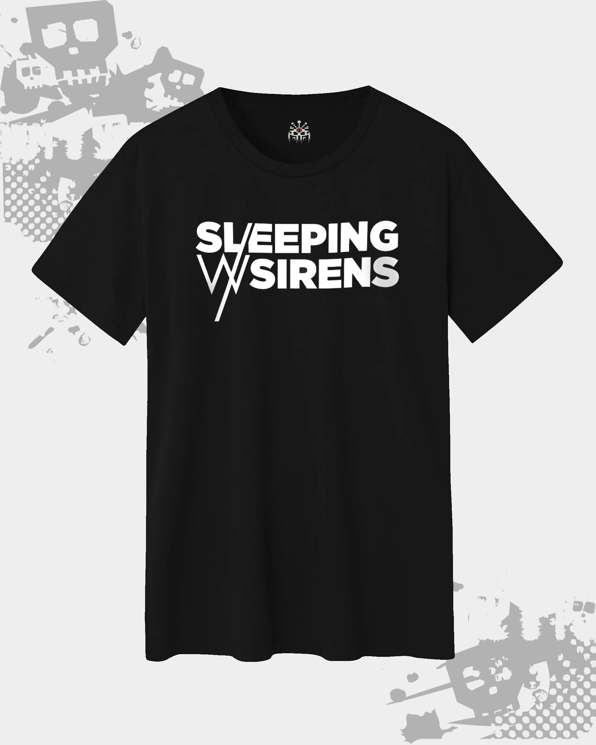Sleeping with Sirens Black Unisex T-shirt