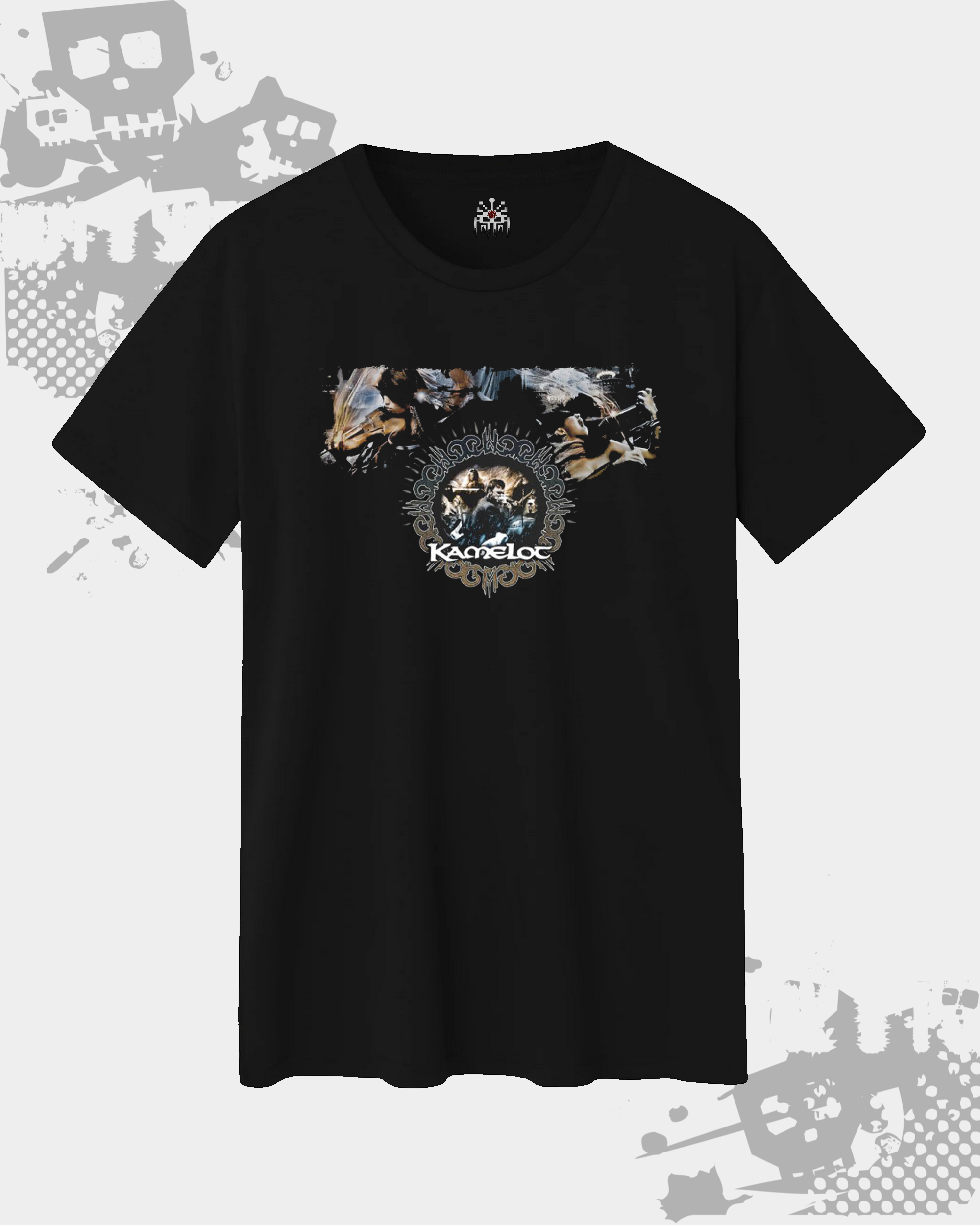 Kamelot Black Unisex T-Shirt