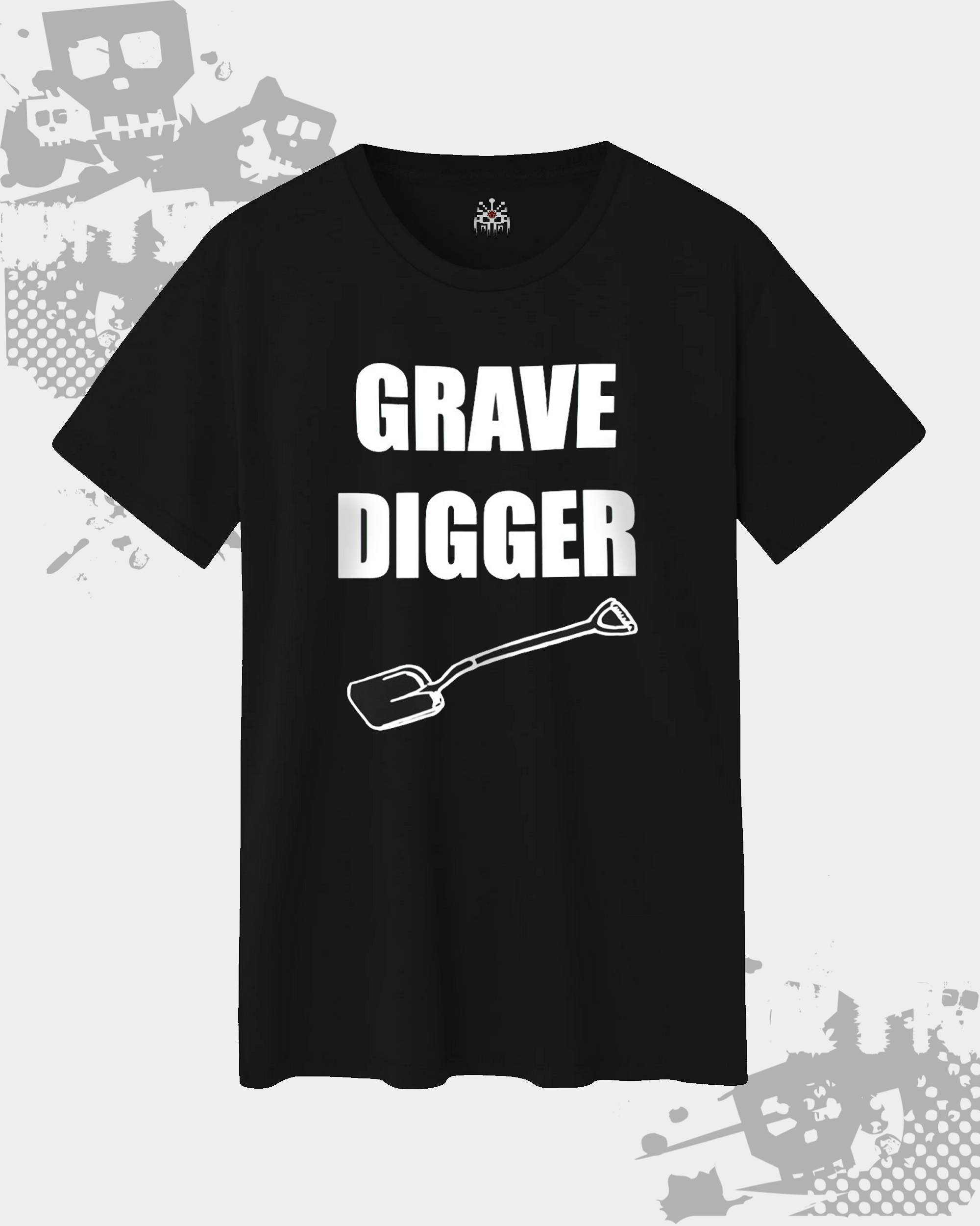 Grave Digger Black Unisex T-Shirt