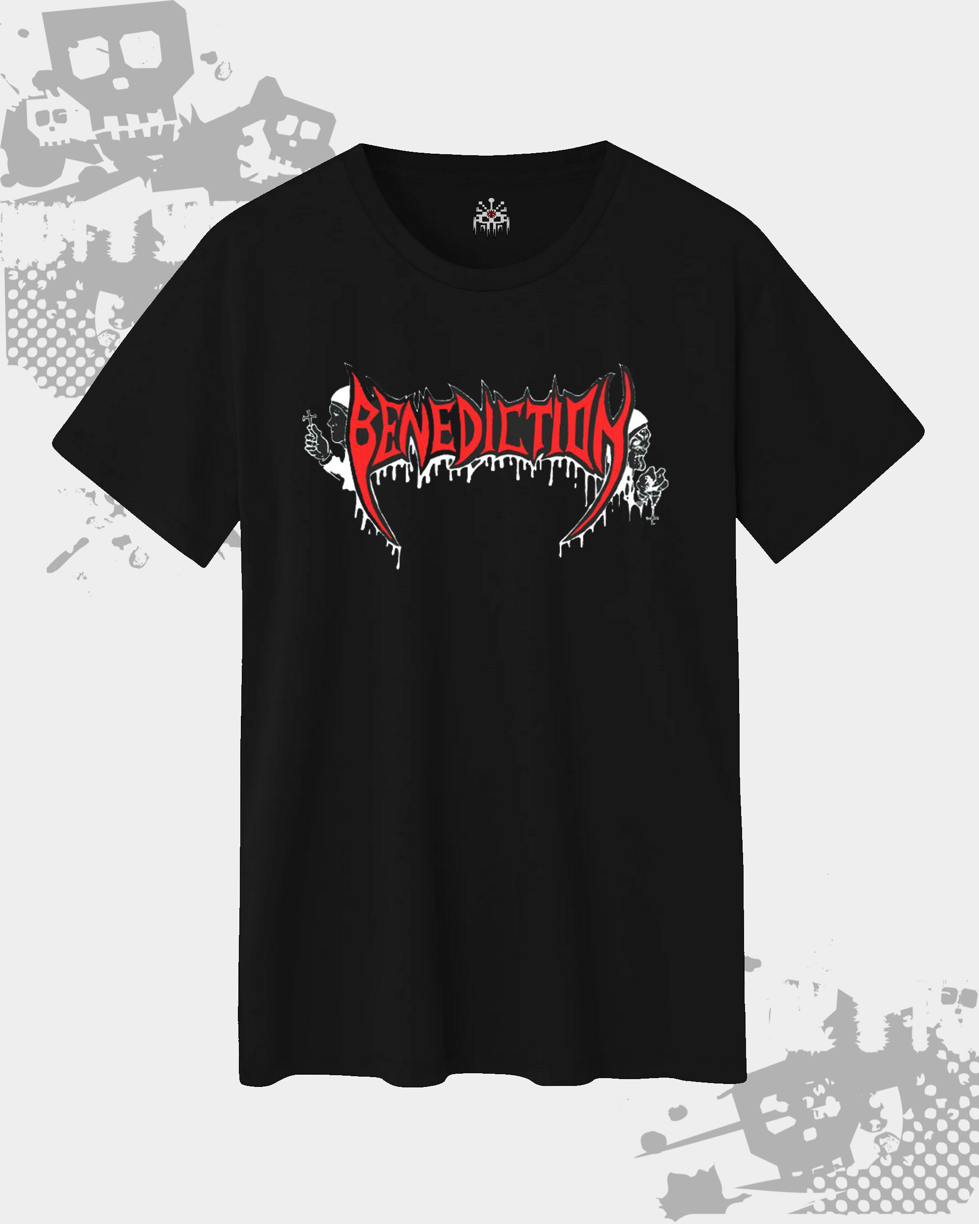 Benediction Black Unisex T-Shirt