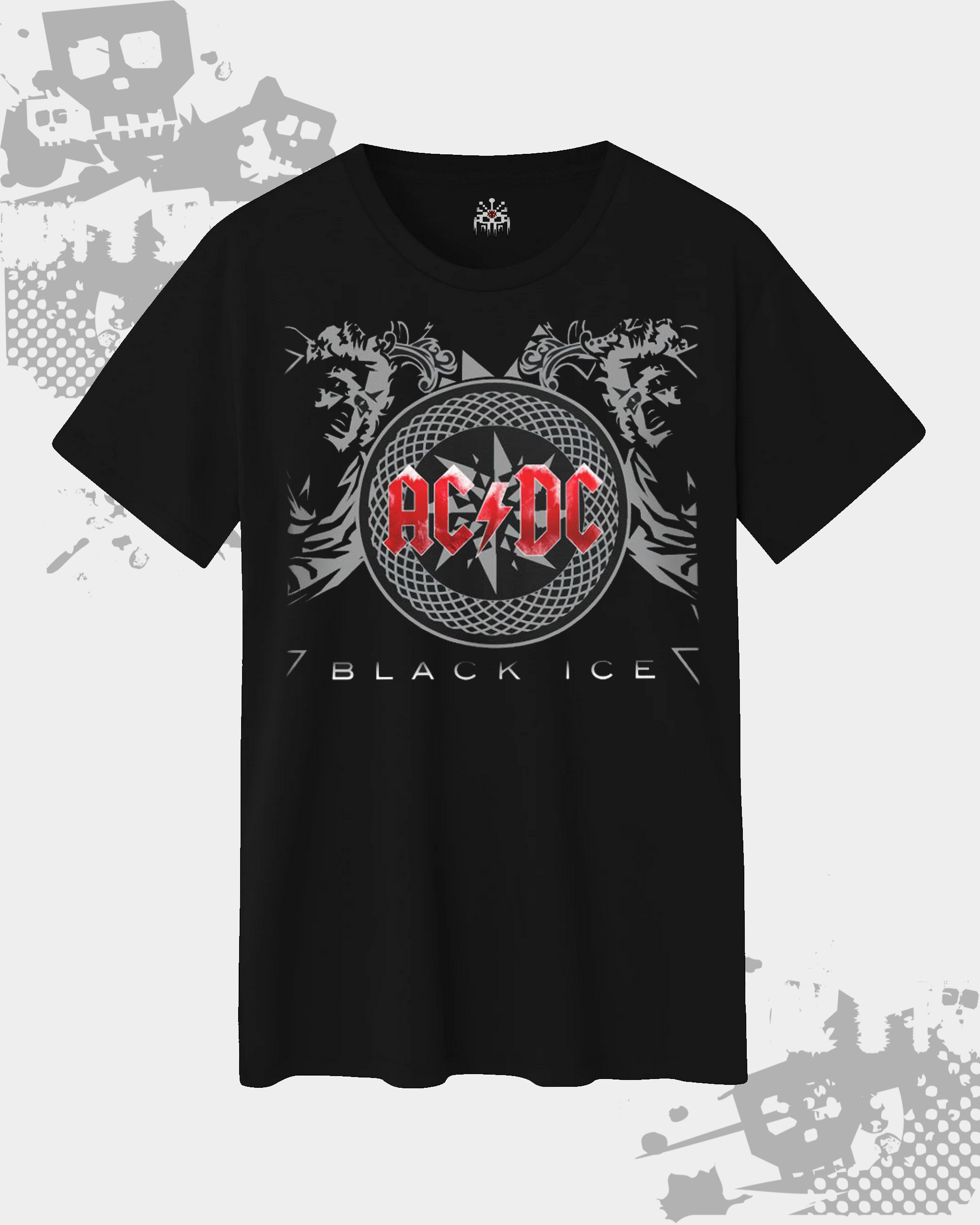 AC/DC Black Ice Black Unisex T-Shirt