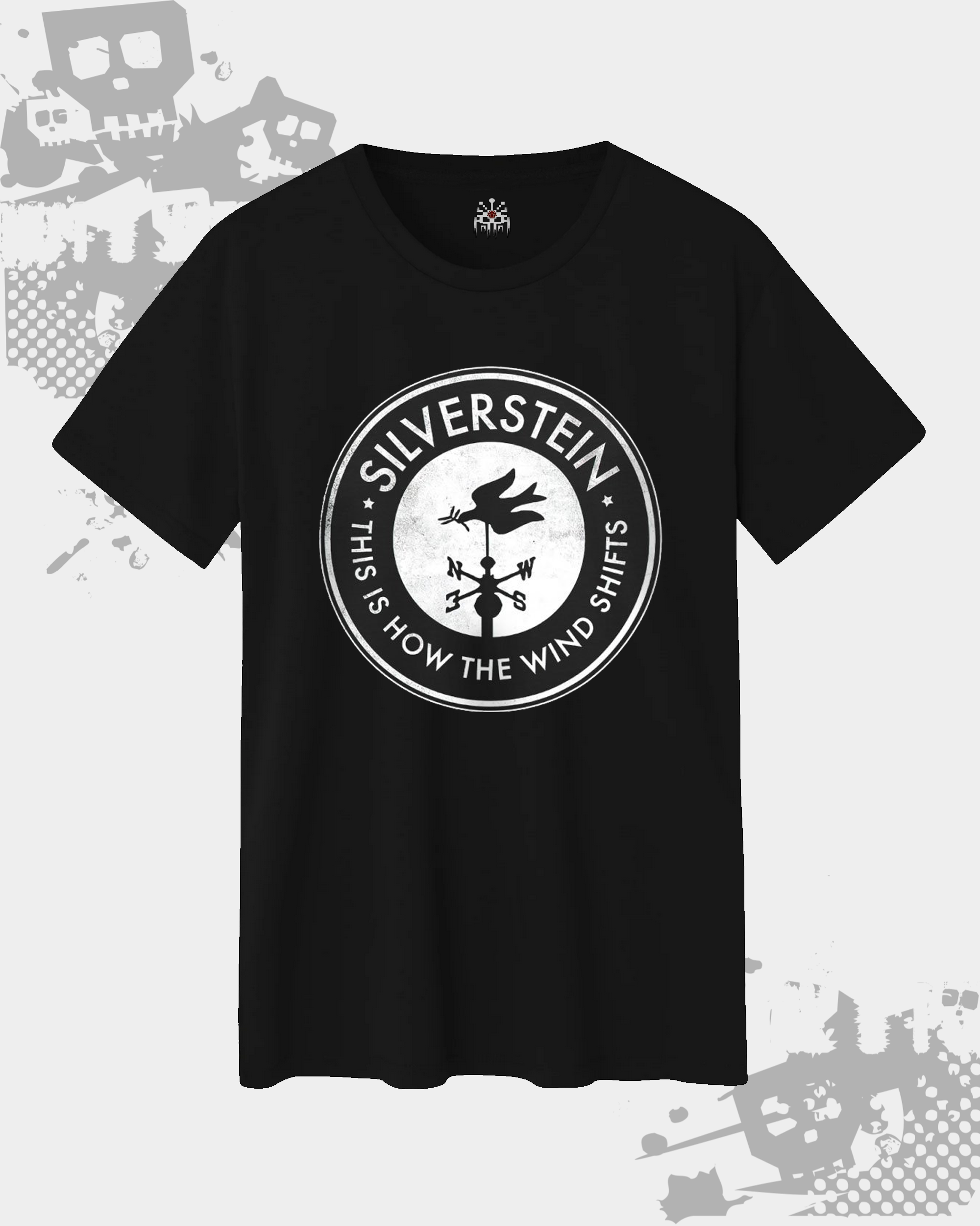 Silverstein Black Unisex T-shirt