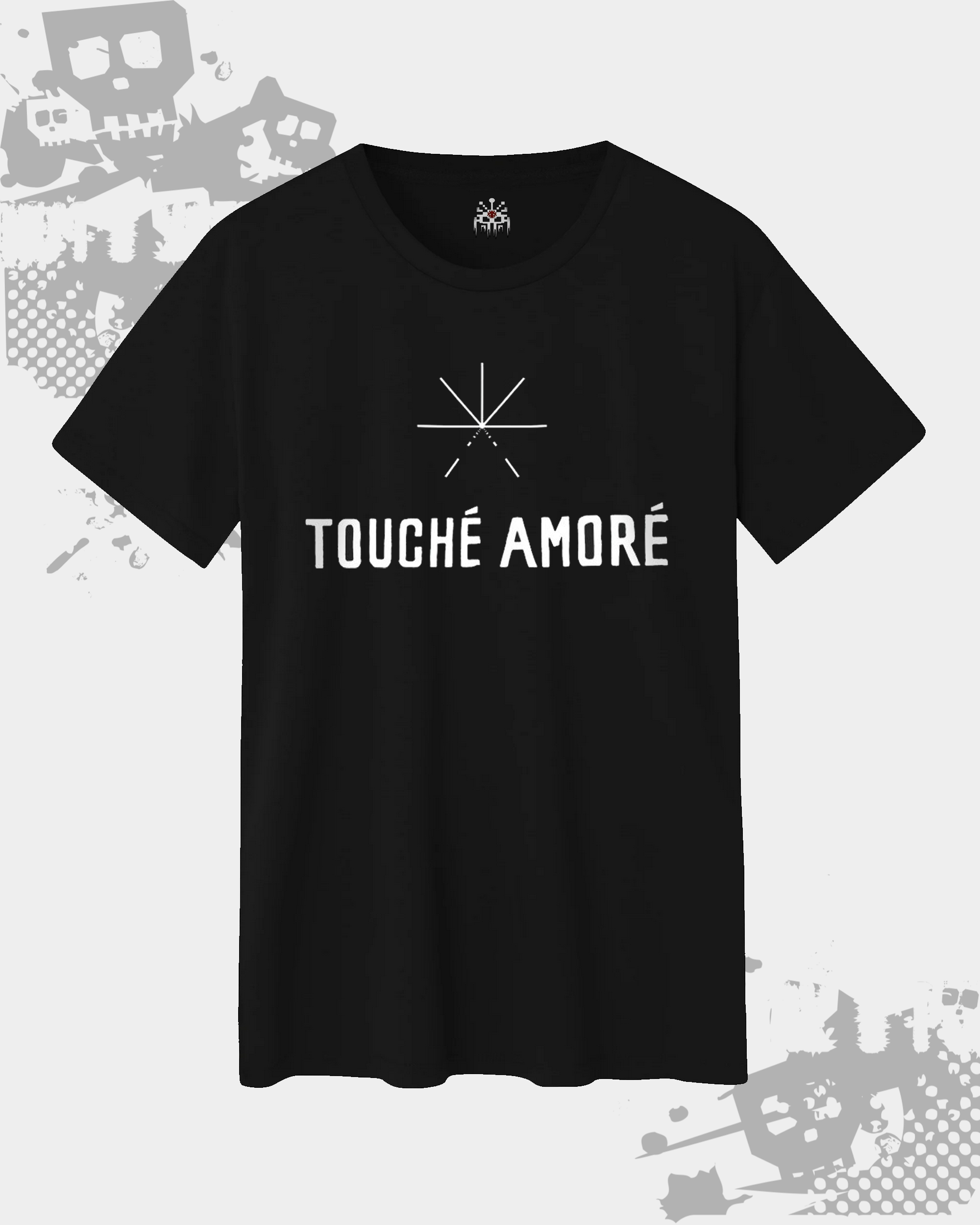 Touche Amore Unisex Black T-shirt