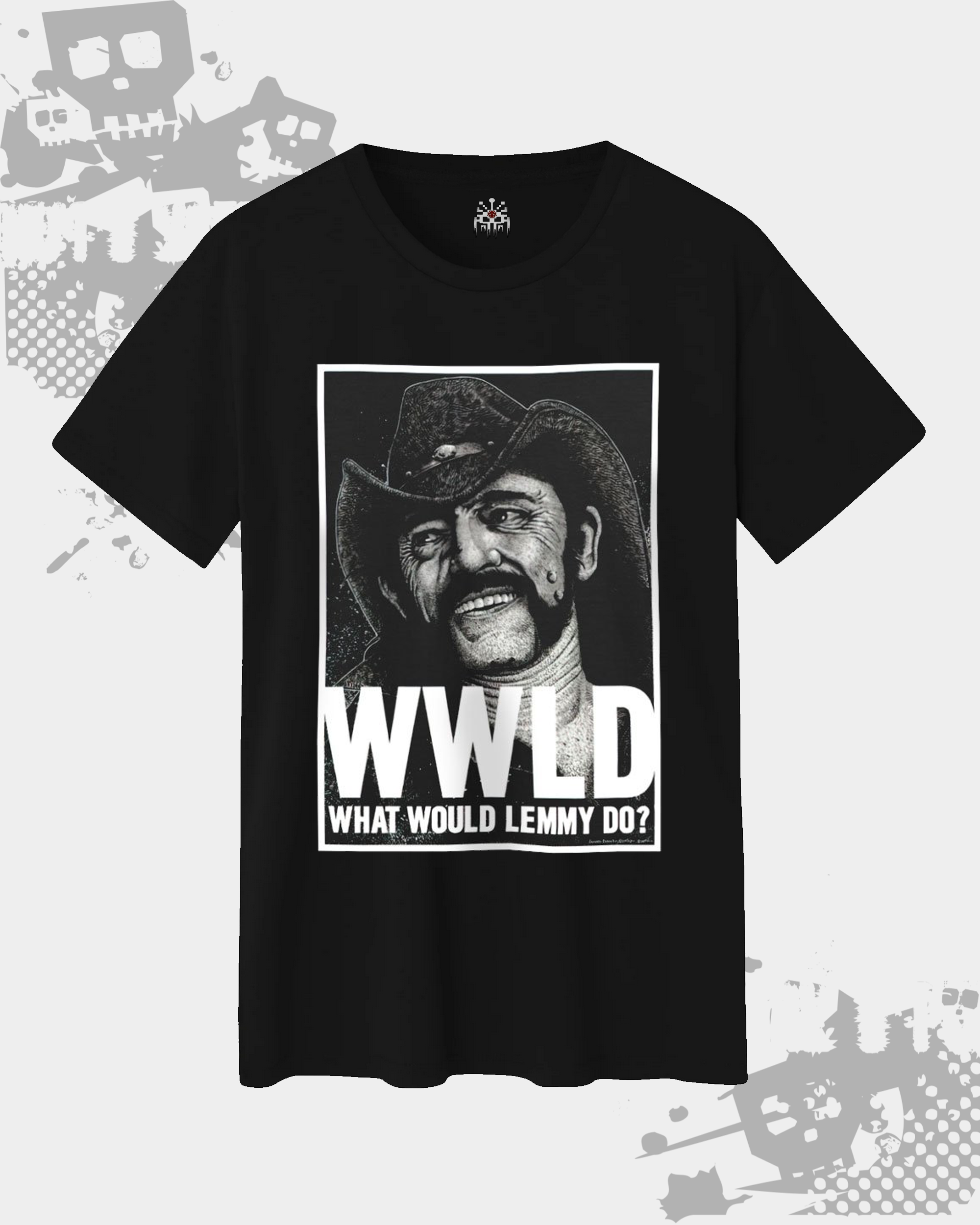 Lemmy Black Unisex T-shirt