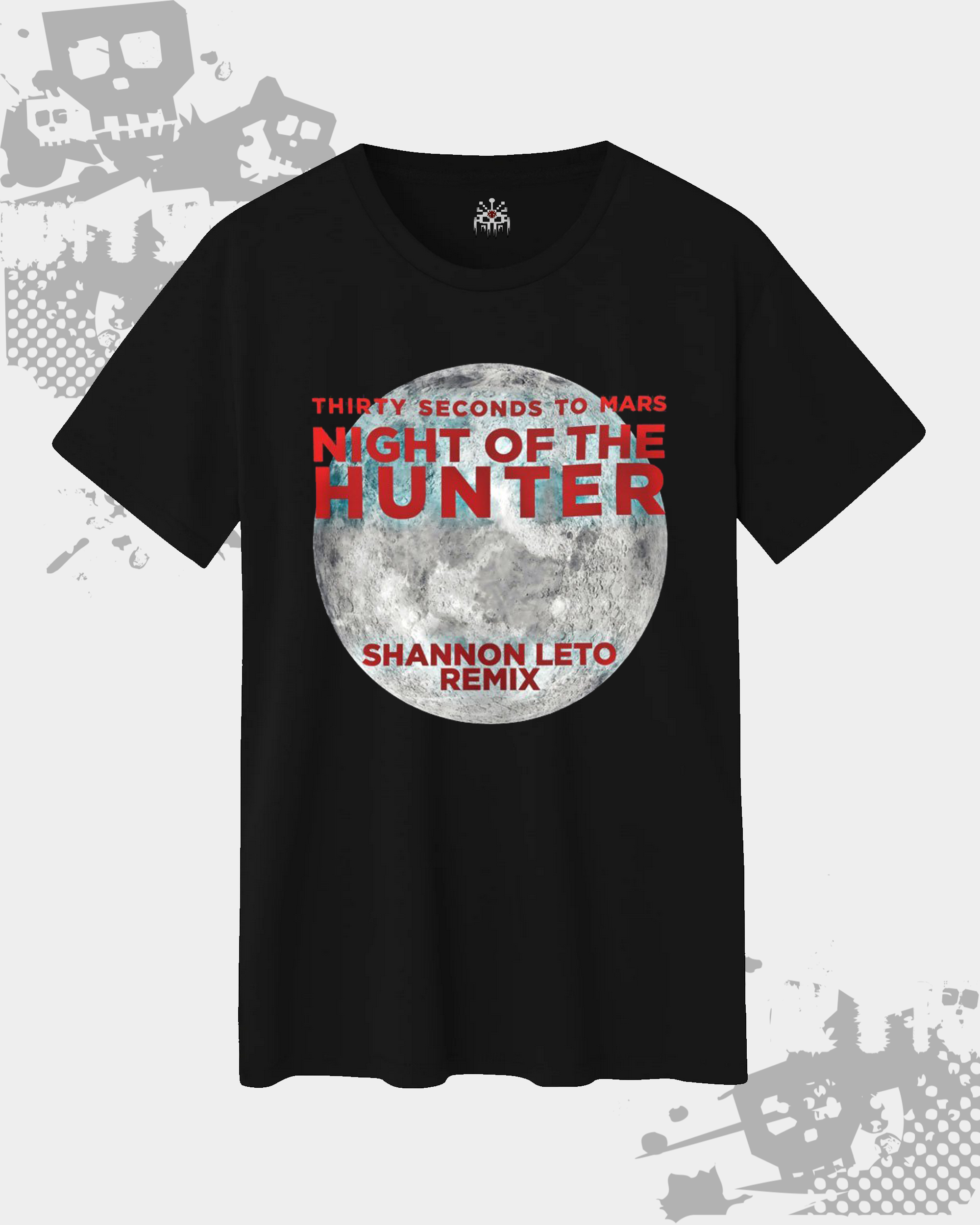 30 Seconds To Mars Black Unisex T-Shirt