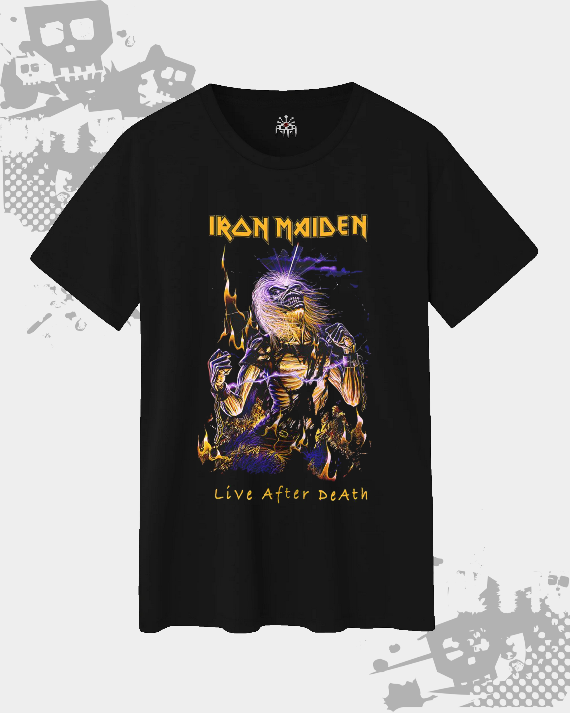 Iron Maiden Black Unisex T-Shirt