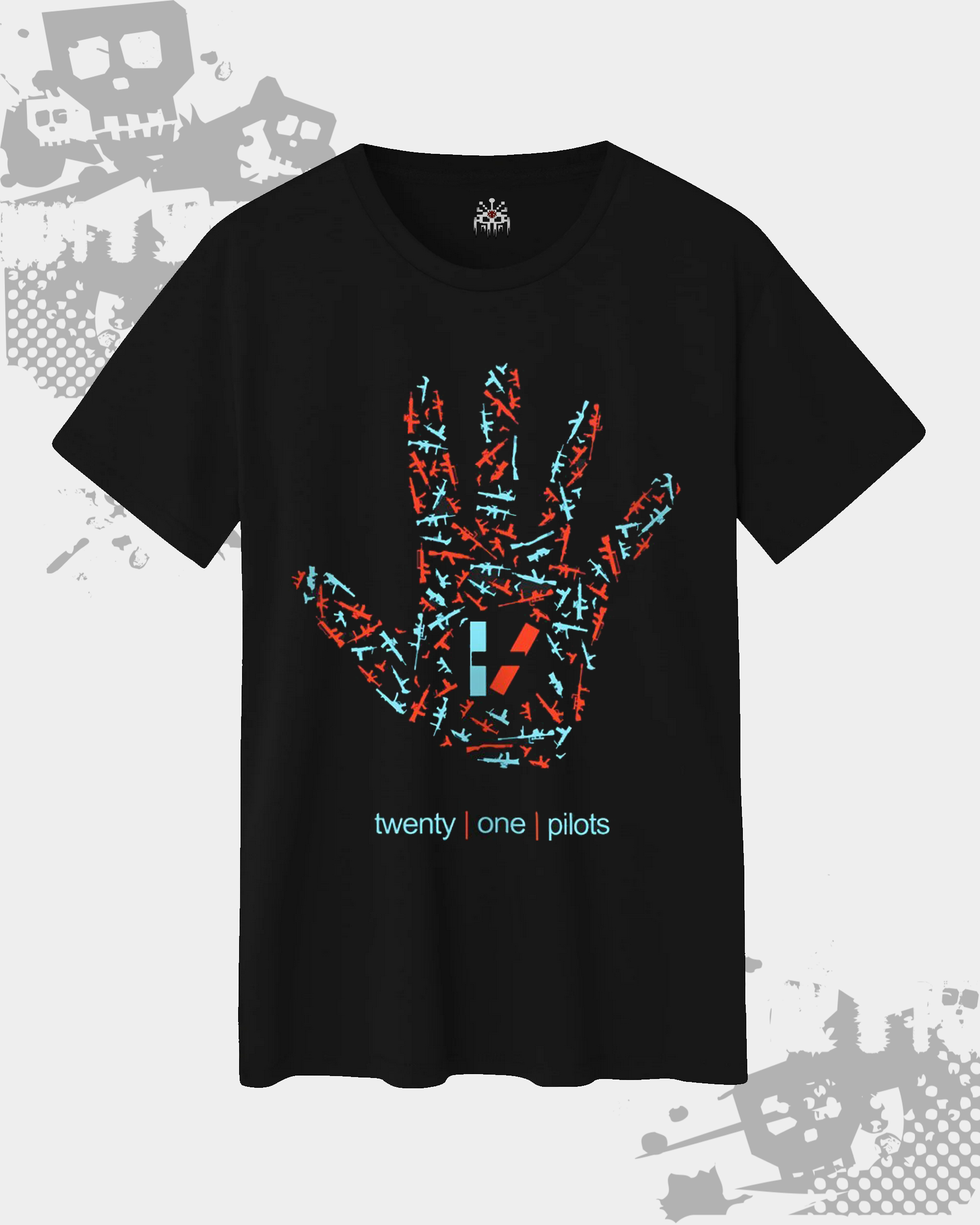 Twenty One Pilots Black Unisex T-shirt