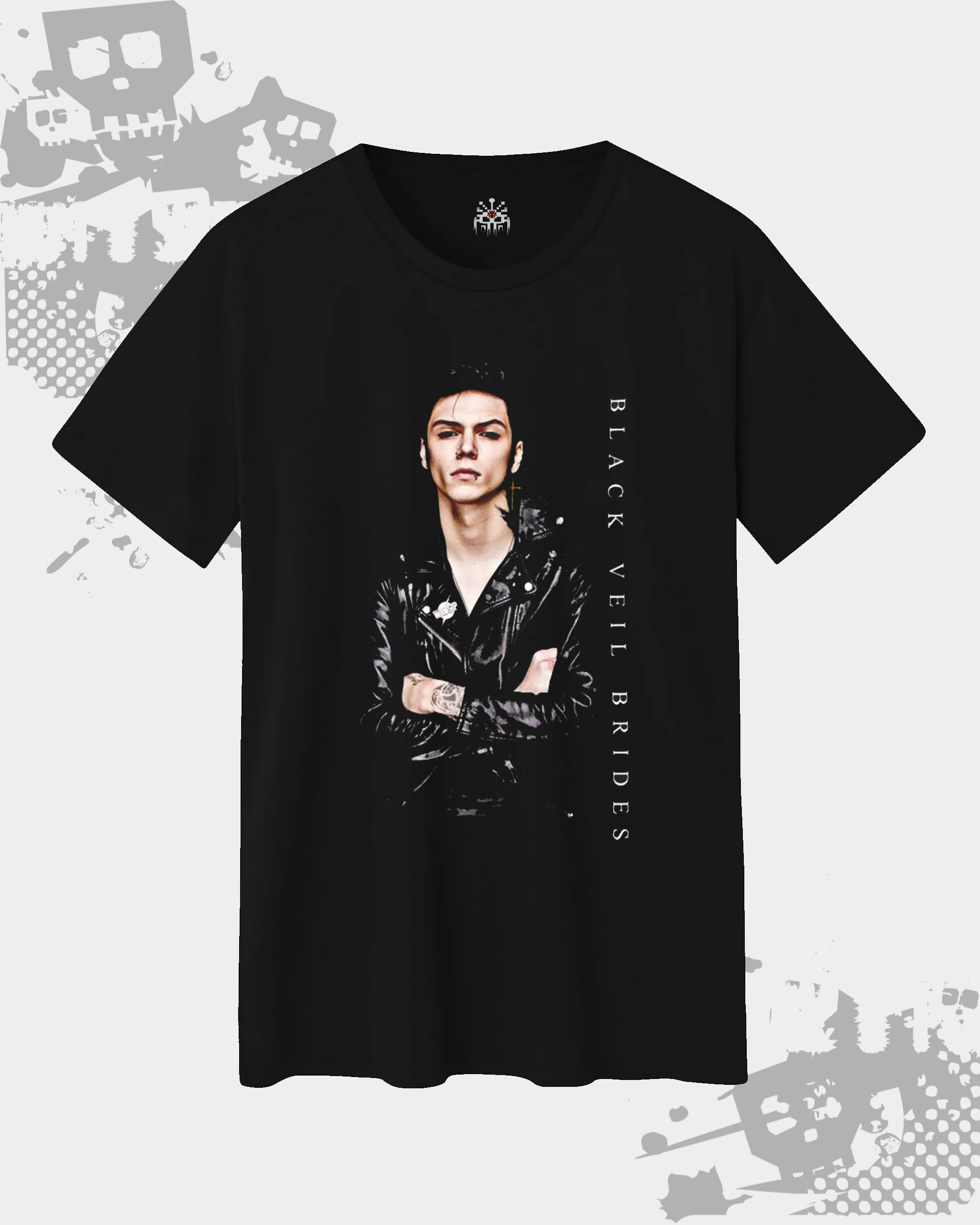 Andy Black Black Unisex T-Shirt