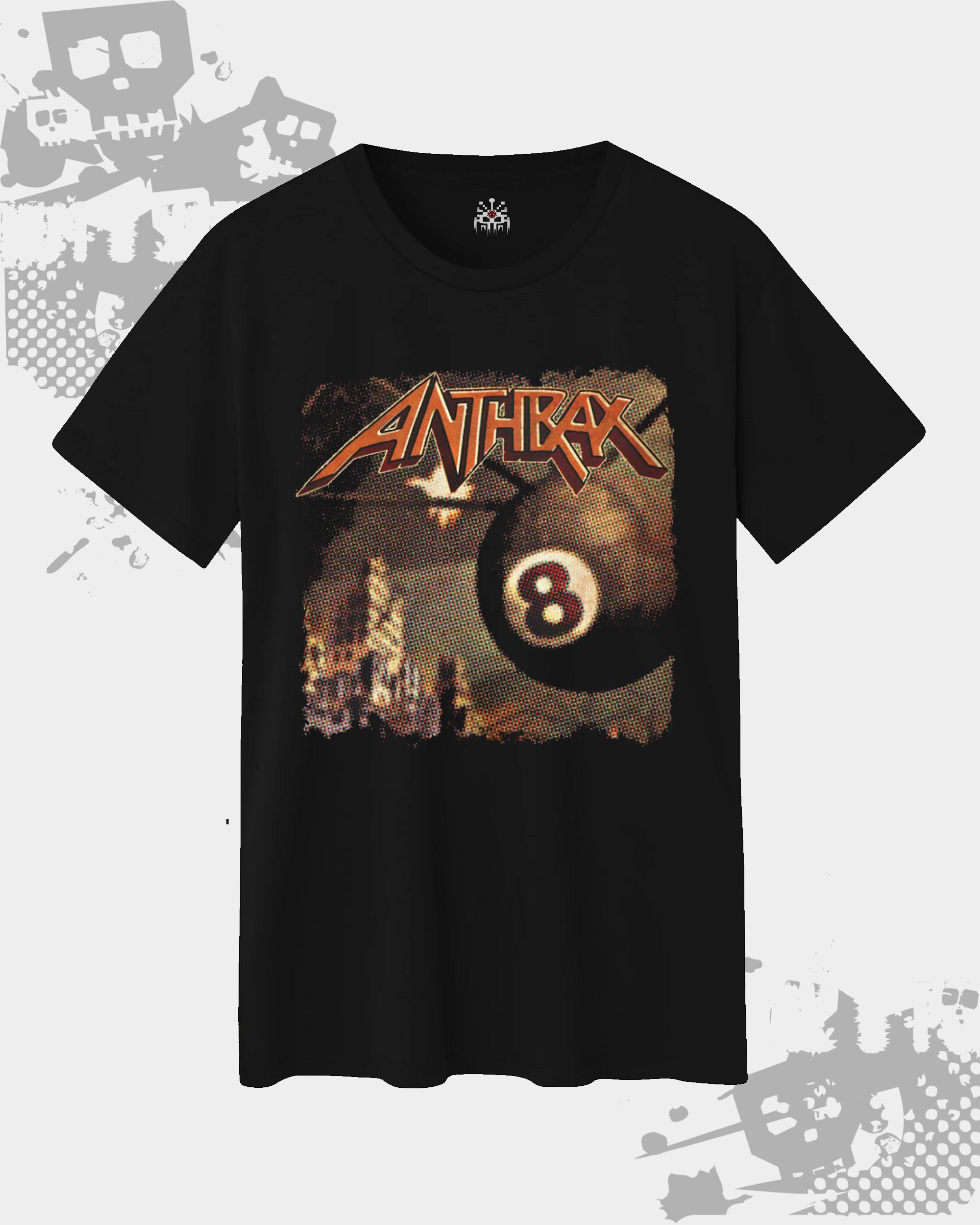 Anthrax Black Unisex T-Shirt