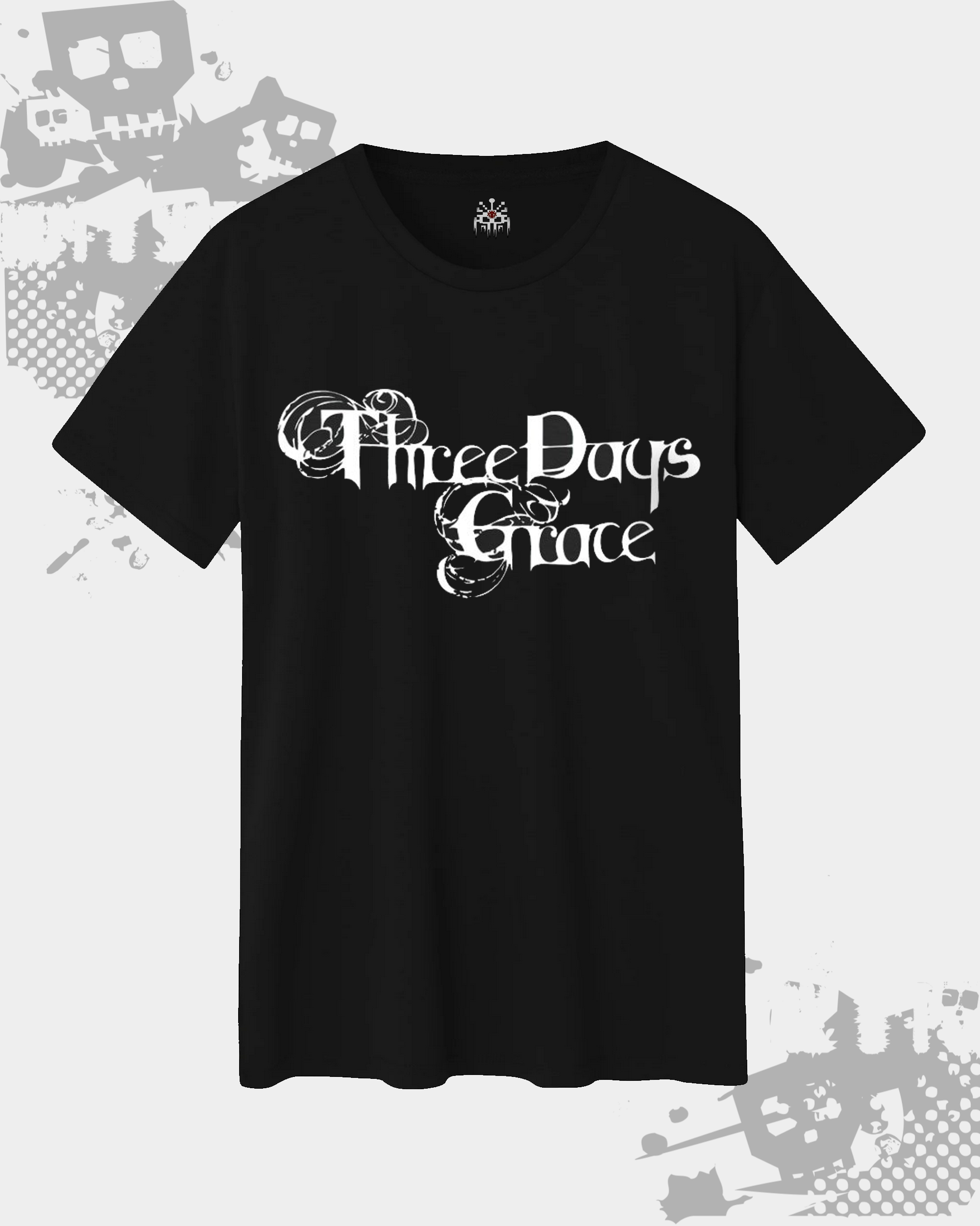 Three Days Grace Unisex Black T-shirt