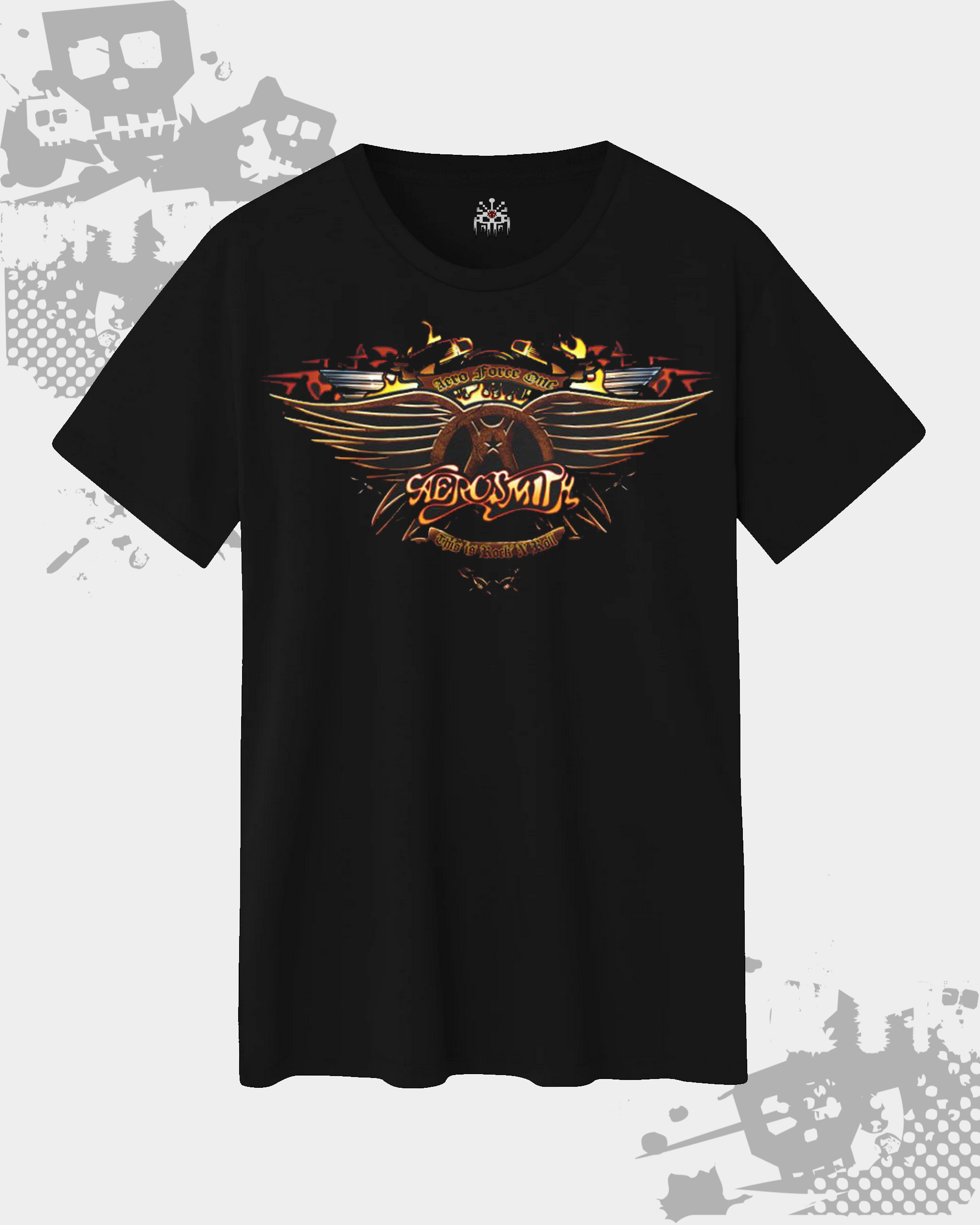 Aerosmith Black Unisex T-Shirt