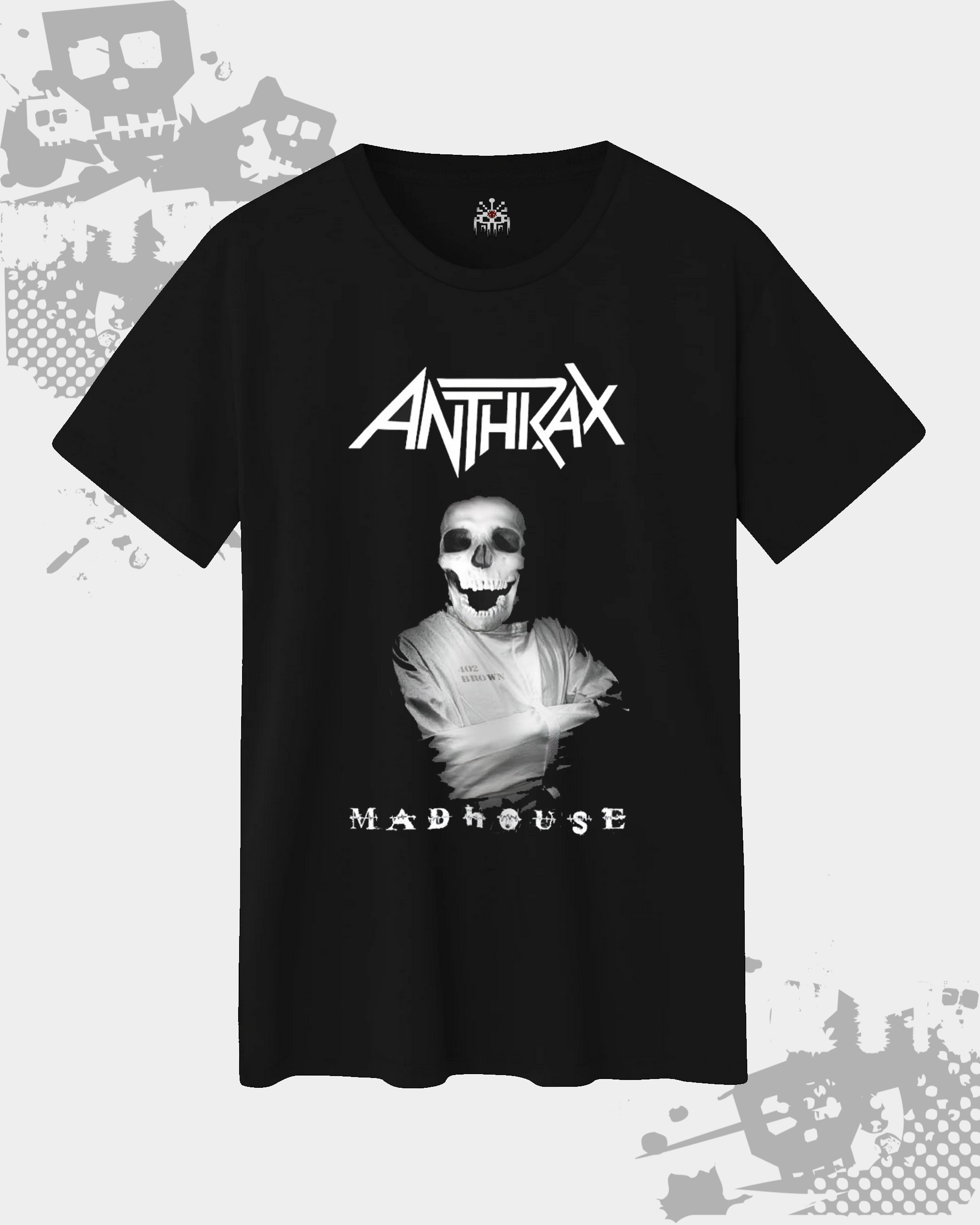 Anthrax Black Unisex T-Shirt