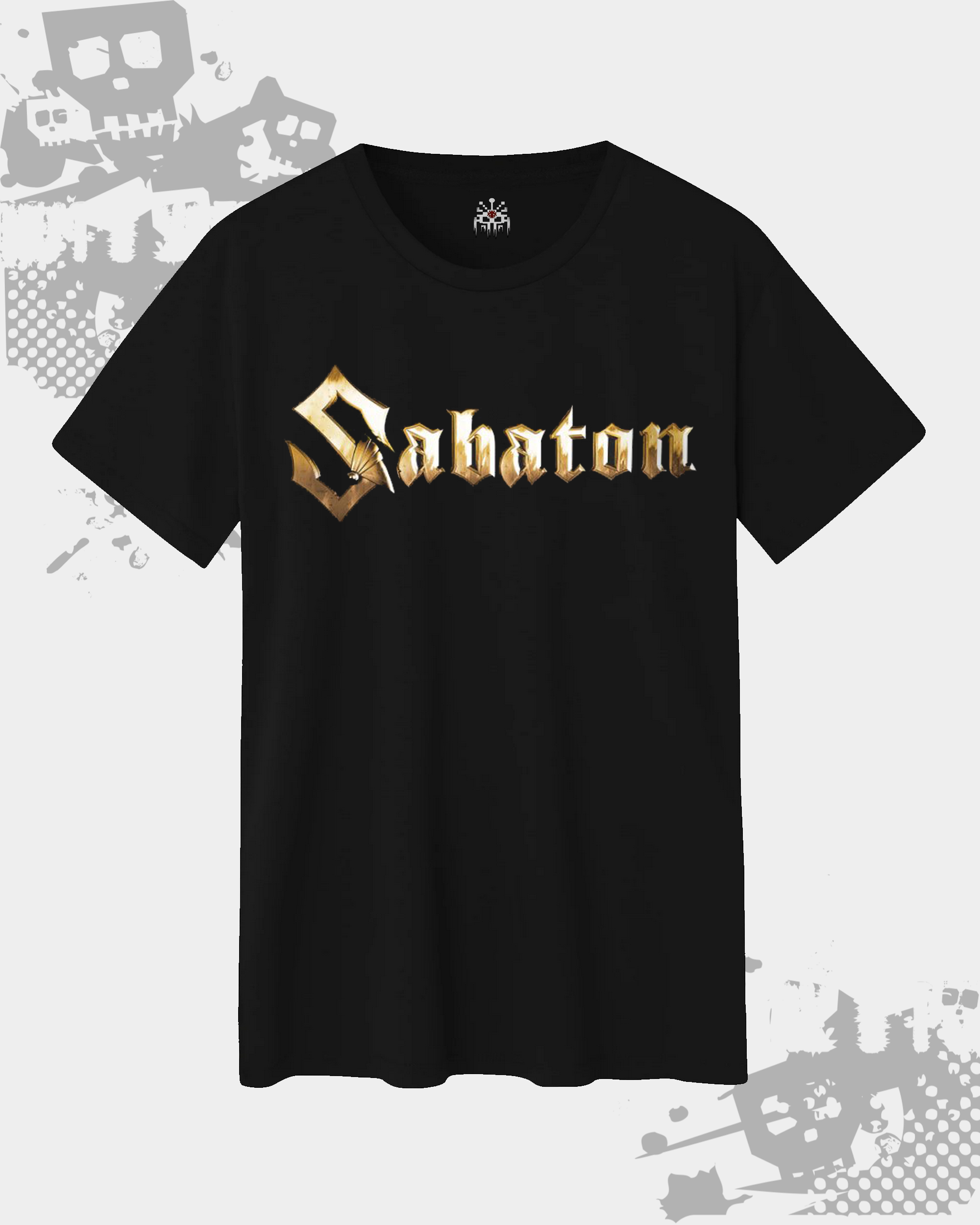 Sabaton Unisex Black T-shirt