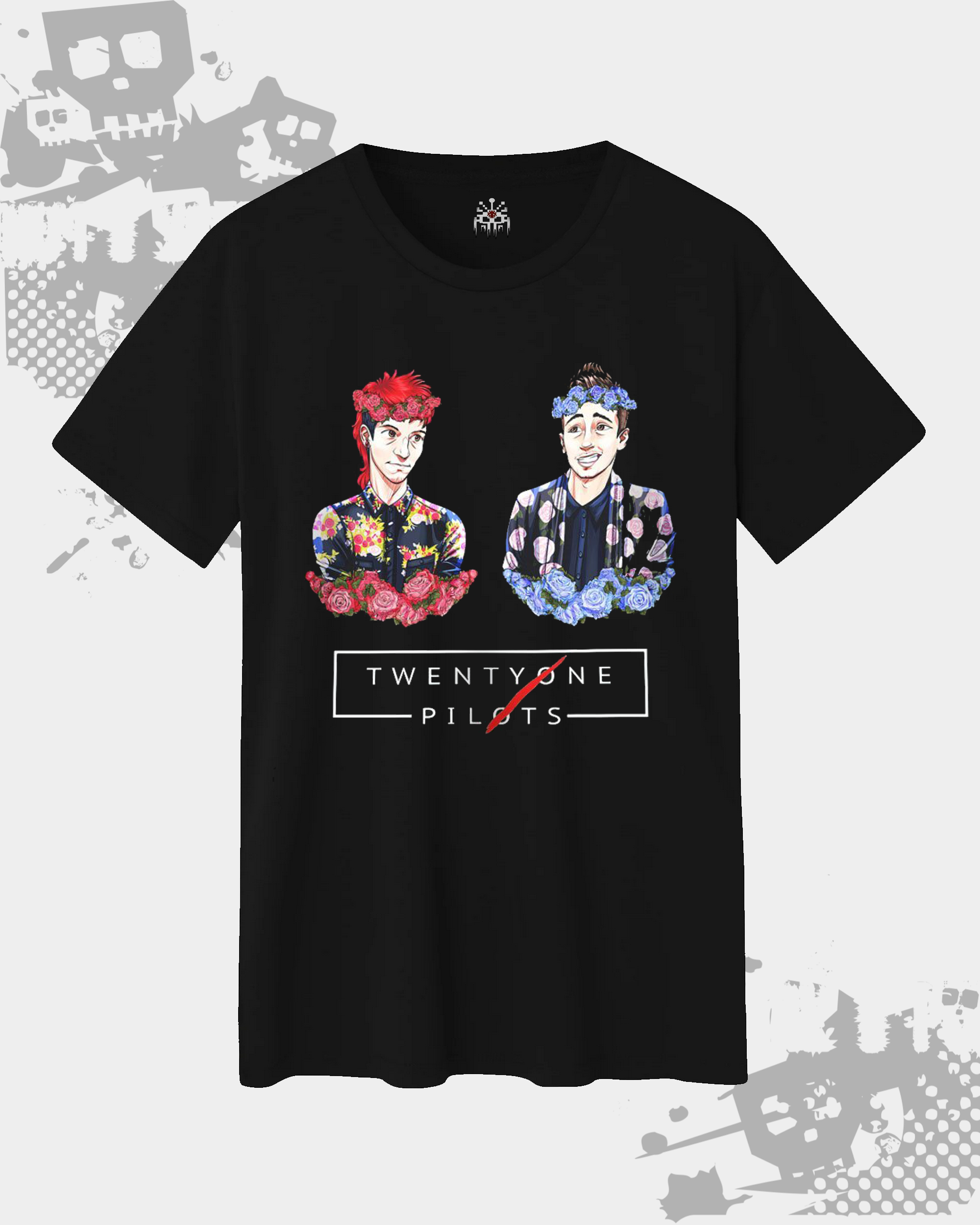 Twenty One Pilots Black Unisex T-shirt