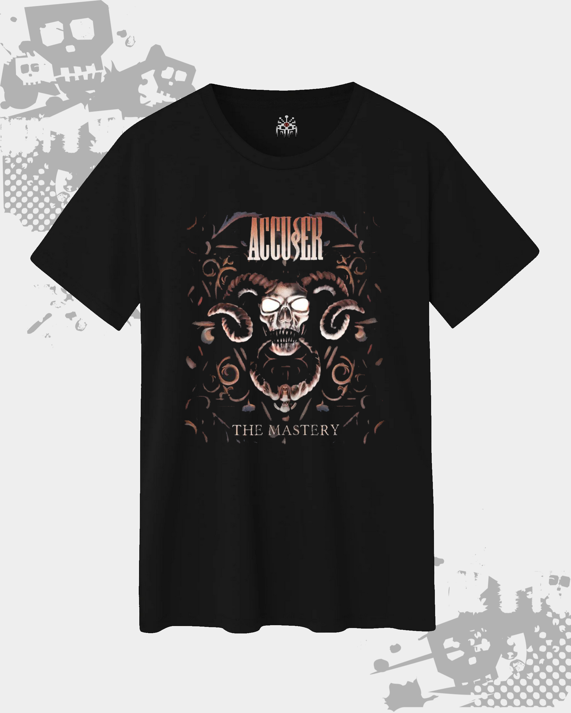 Accuser Black Unisex T-Shirt