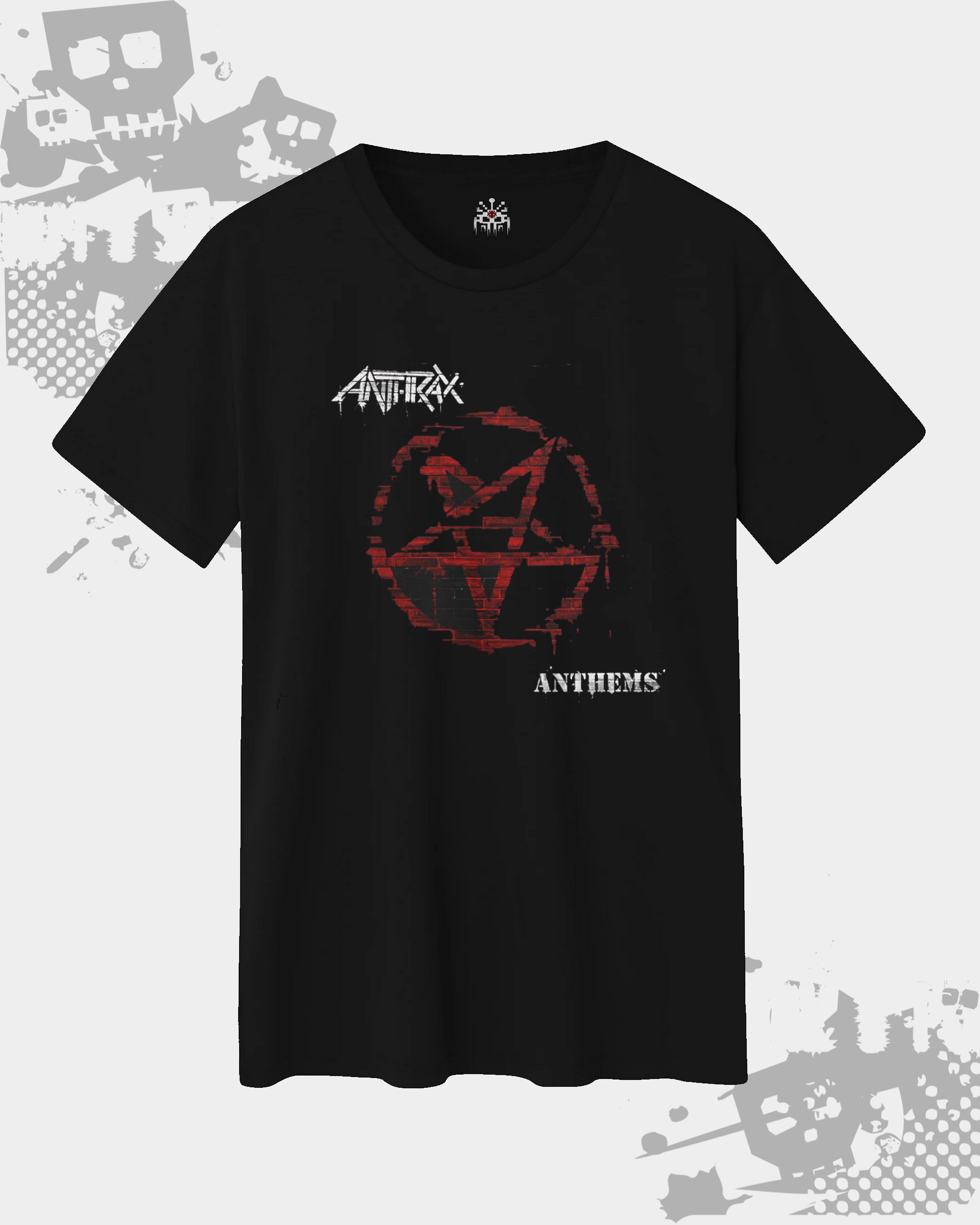 Anthrax Black Unisex T-Shirt