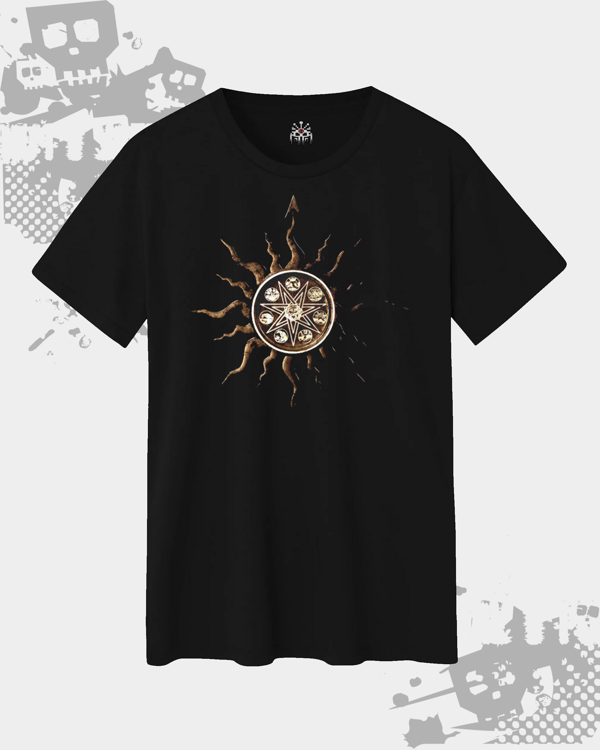Aeon Black Unisex T-Shirt