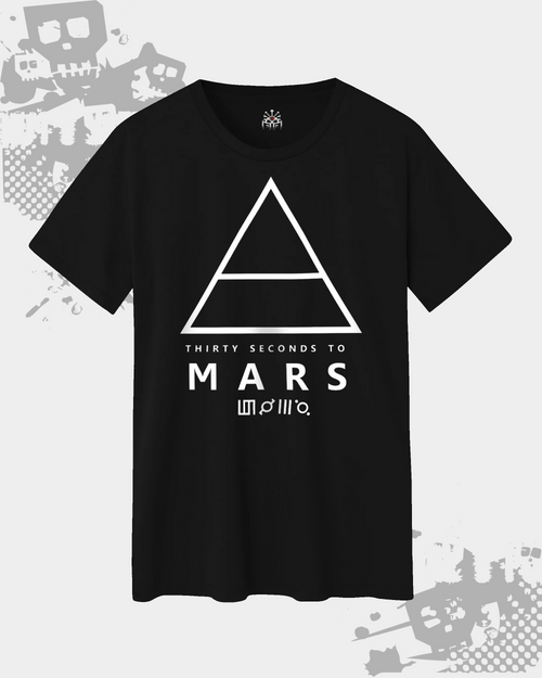 30 Seconds to Mars Black Unisex T-shirt