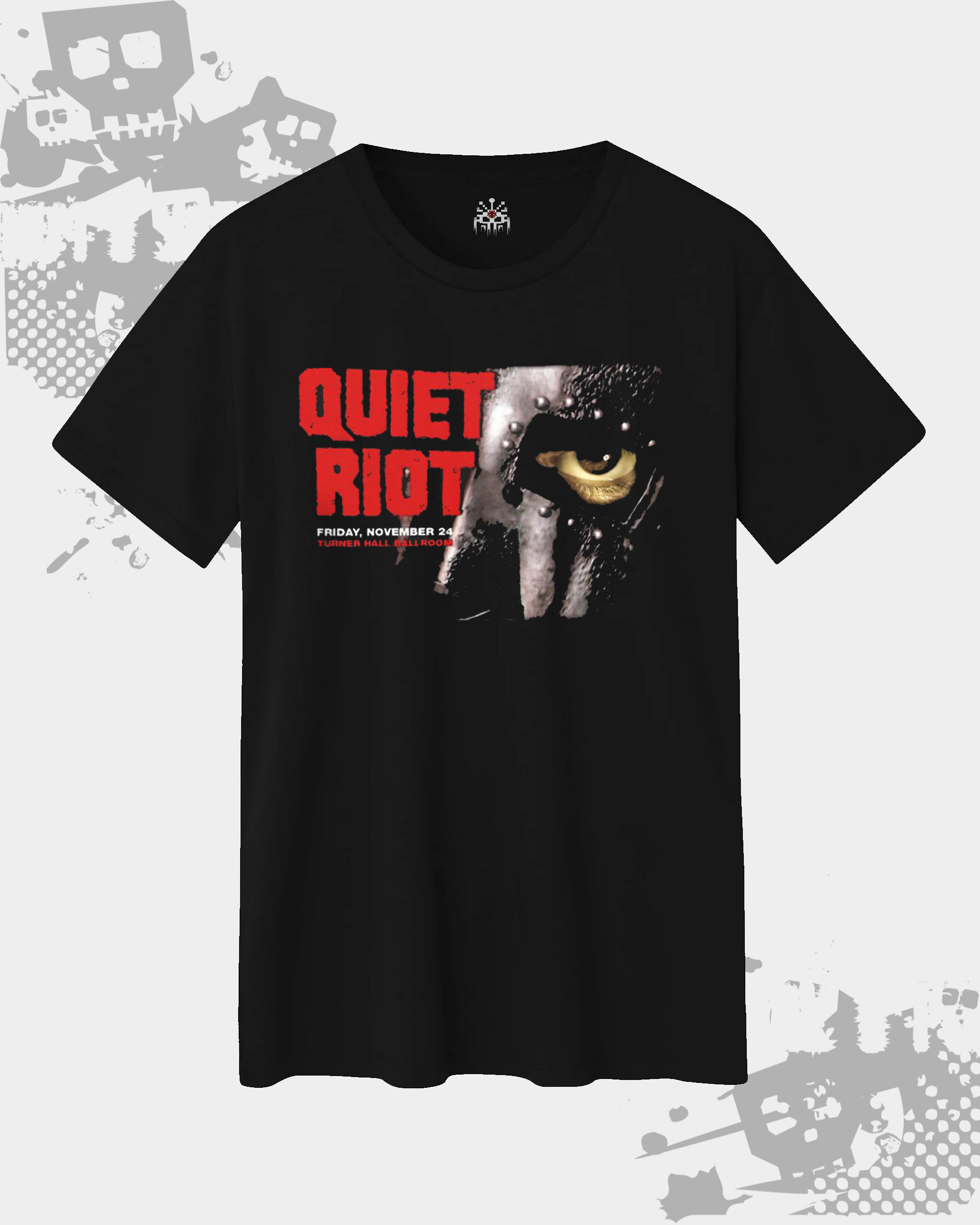 Quiet Riot Black Unisex T-shirt