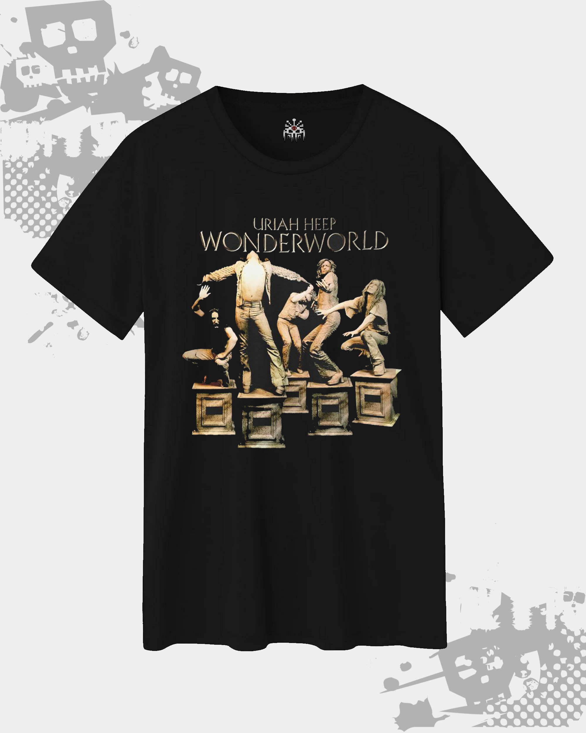 Uriah Heep Black Unisex T-Shirt