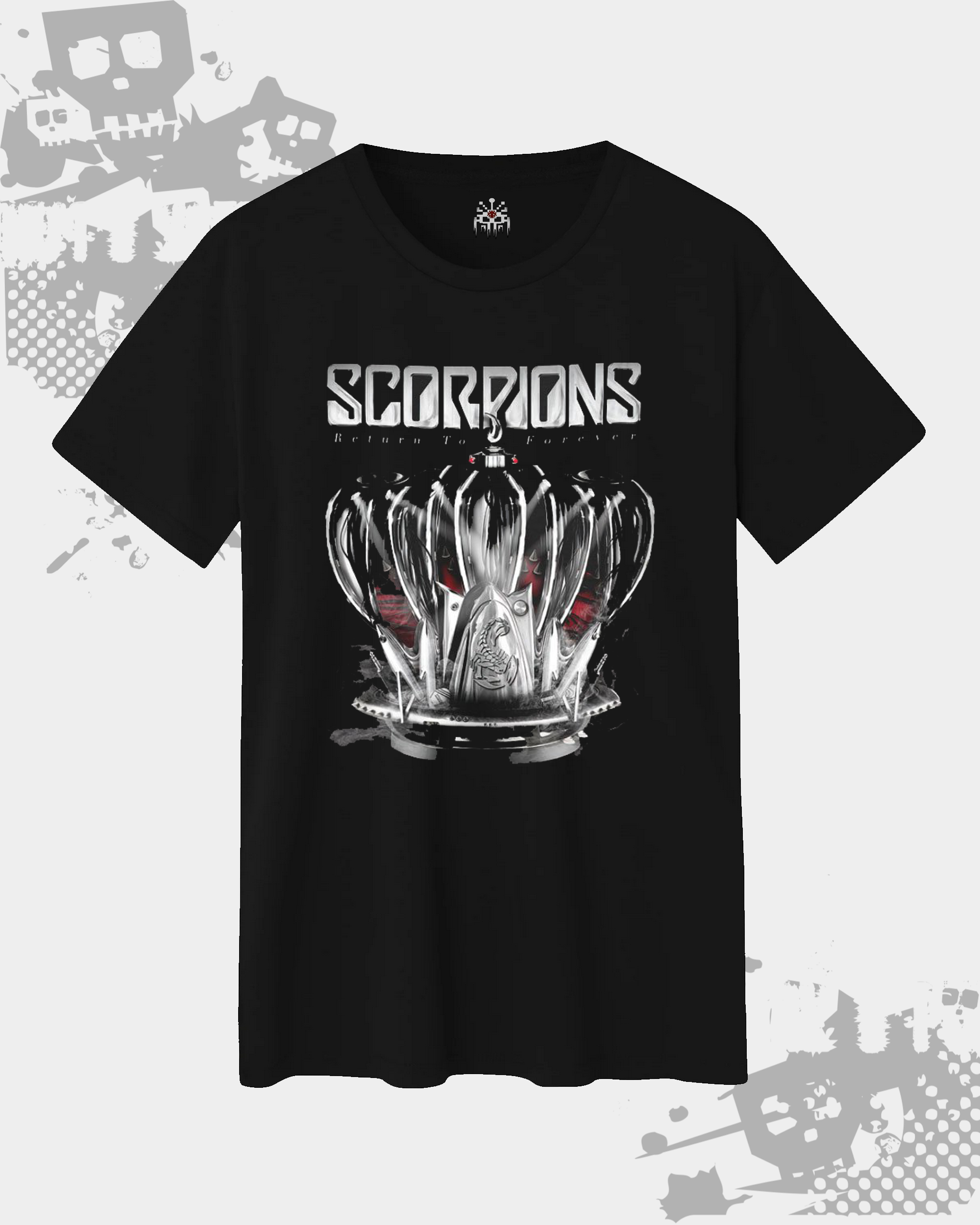 Scorpions Unisex Black T-shirt