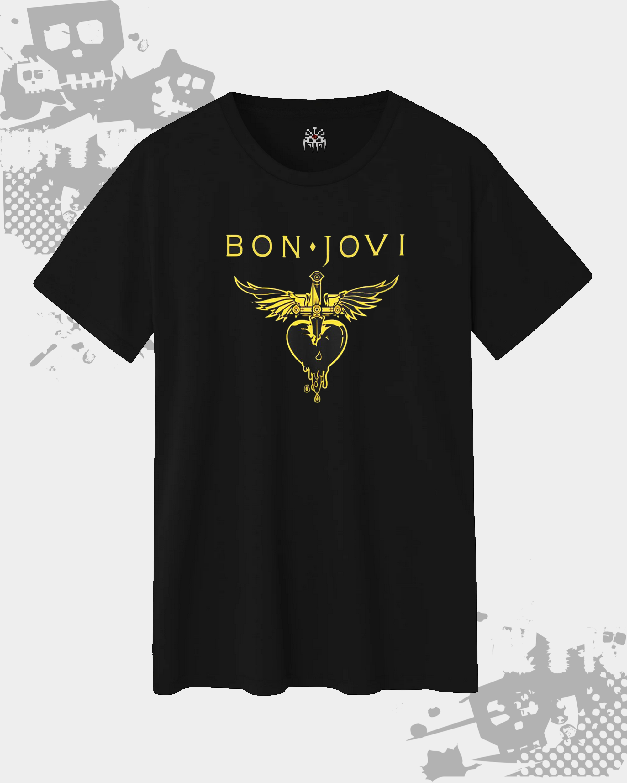 Bon Jovi Black Unisex T-Shirt