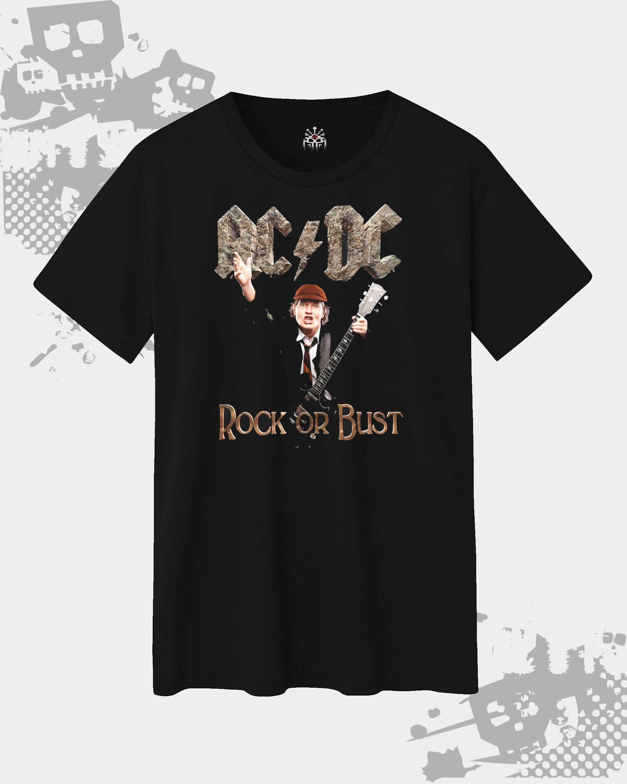 AC/DC Rock Or Bust Black Unisex T-Shirt