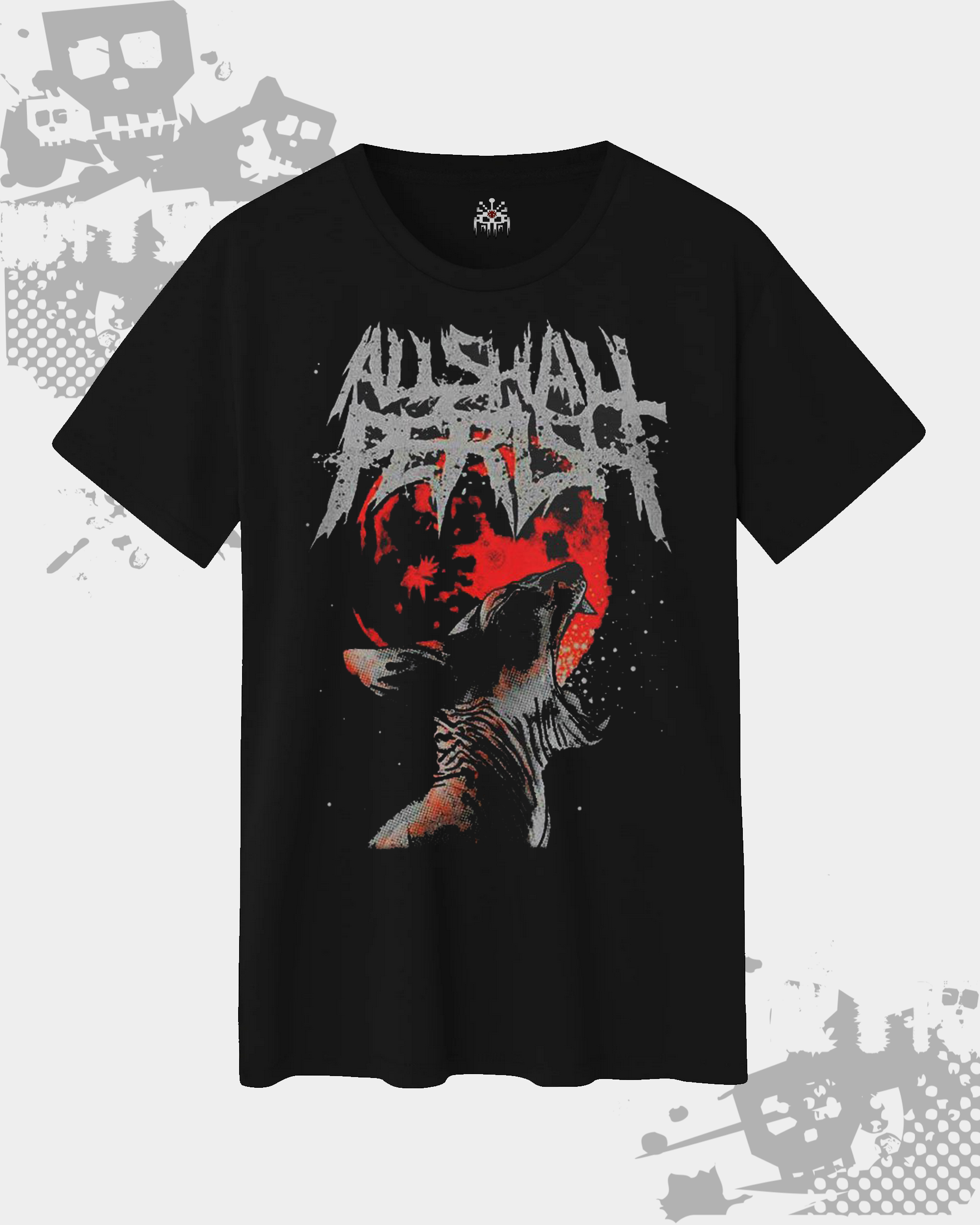 All Shall Perish Black Unisex T-Shirt