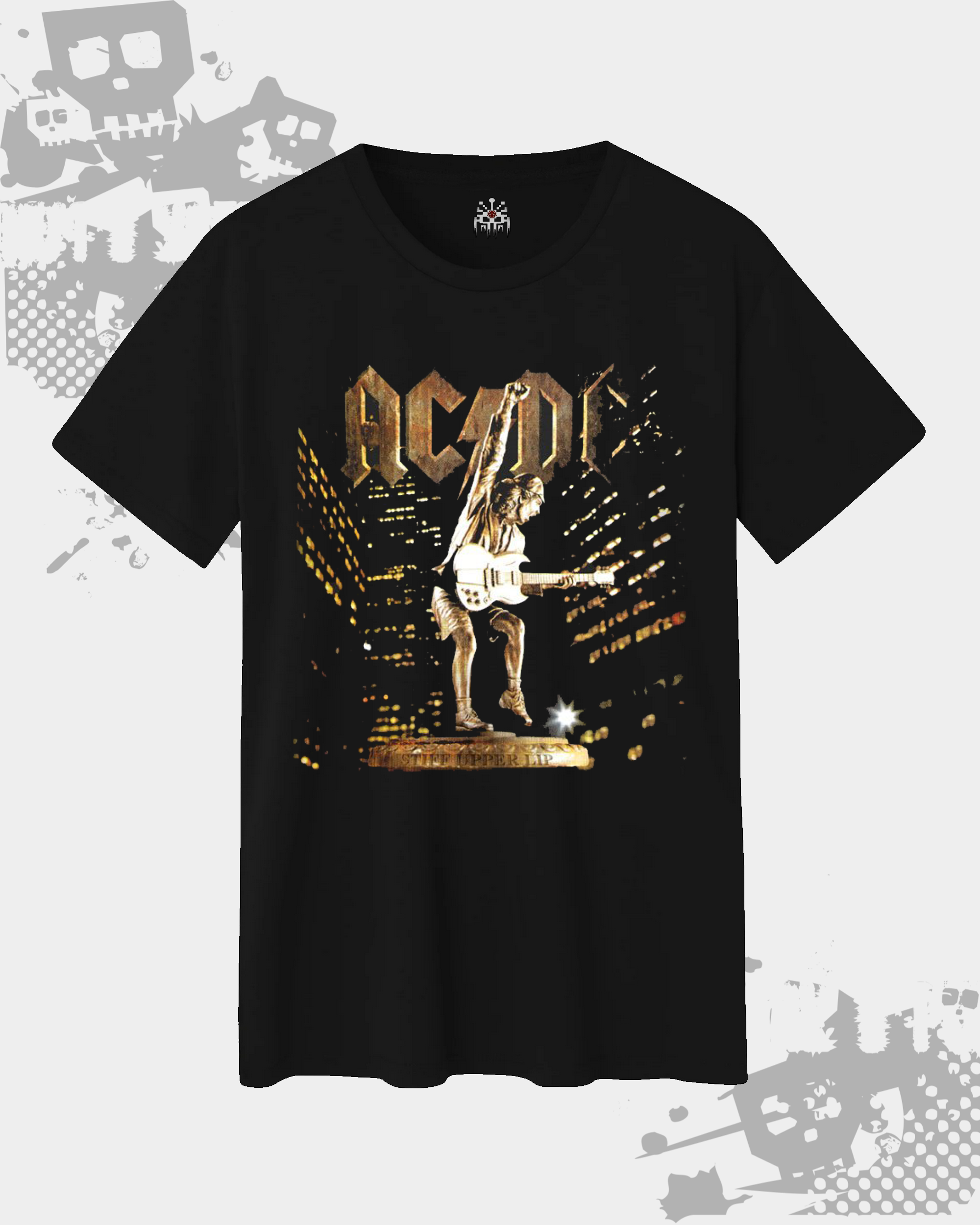 AC/DC Angus Young Black Unisex T-Shirt