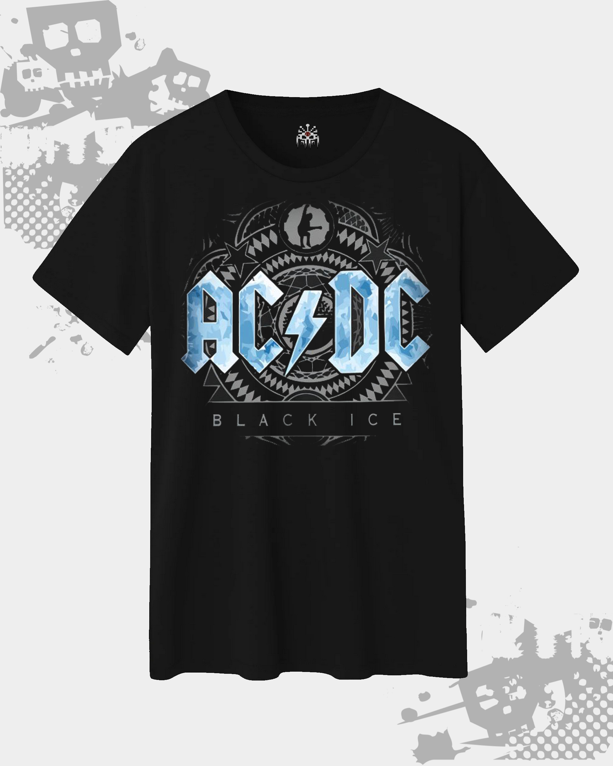 AC/DC Black Ice Black Unisex T-Shirt