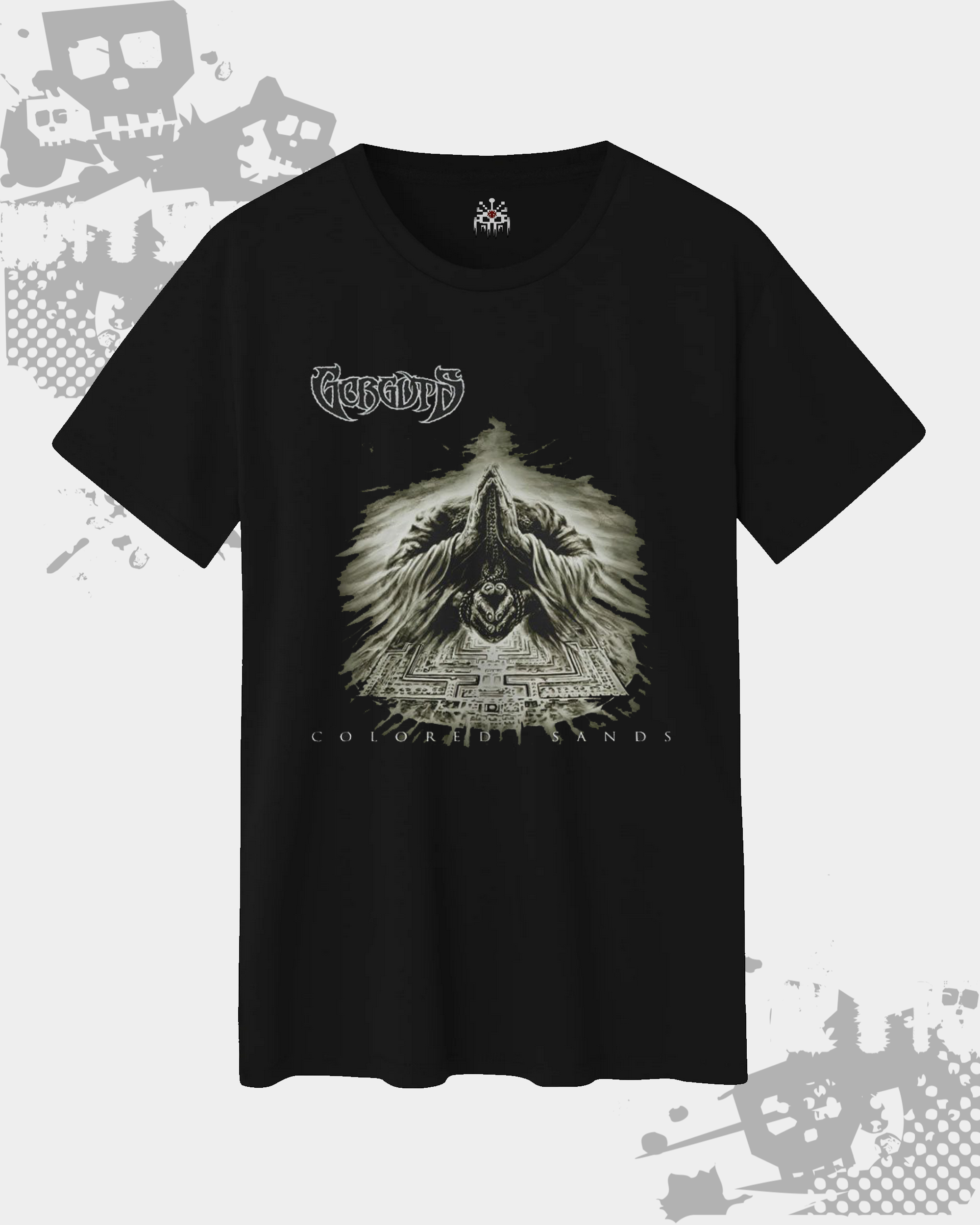 Gorguts Black Unisex T-shirt
