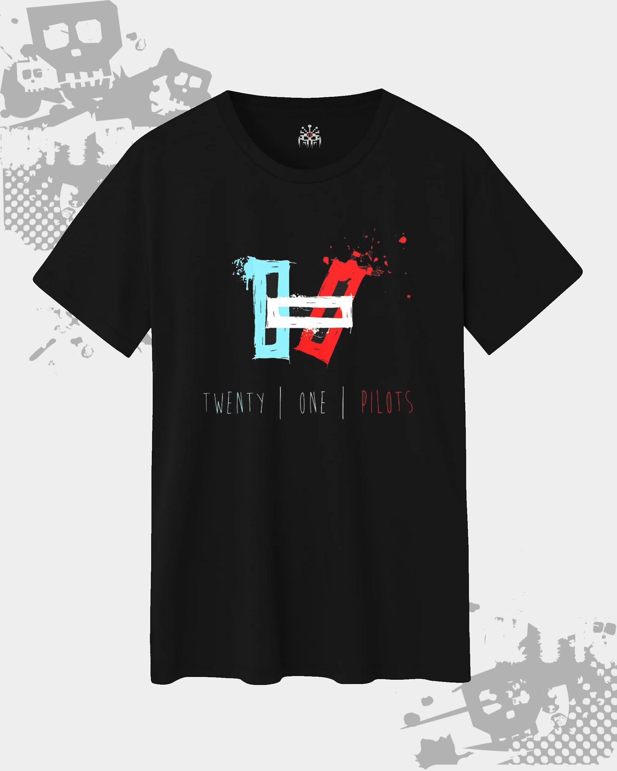 Twenty One Pilots Black Unisex T-shirt