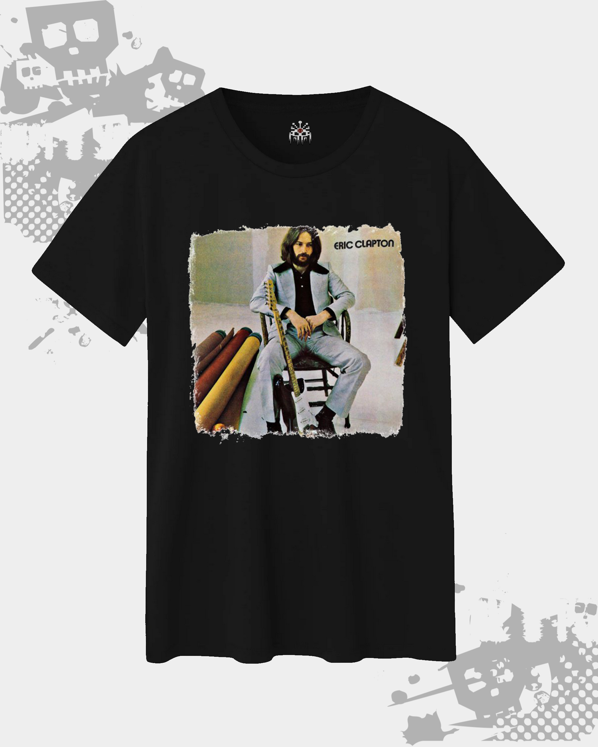 Eric Clapton Black Unisex T-Shirt