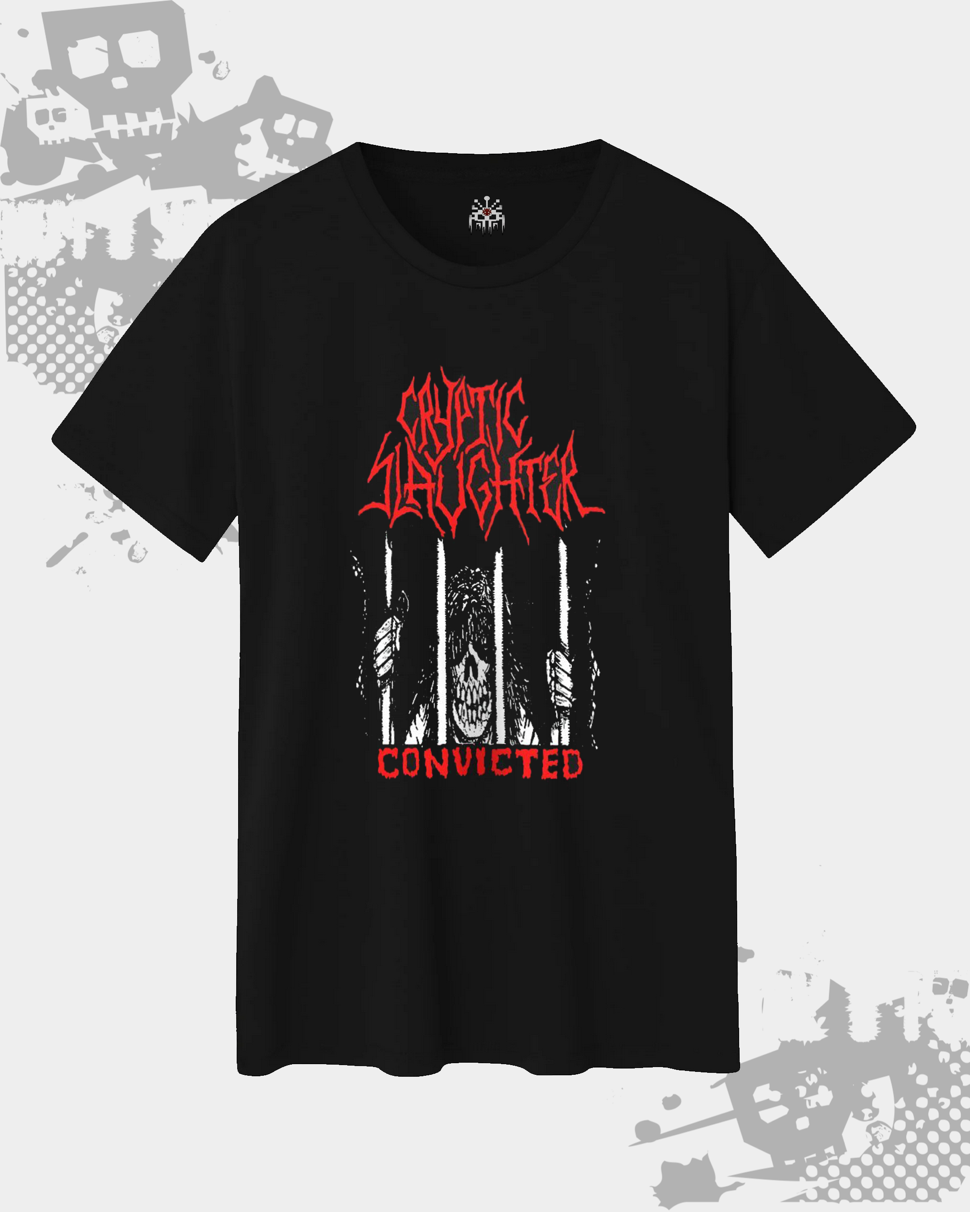 Cryptic Slaughter Black Unisex T-Shirt