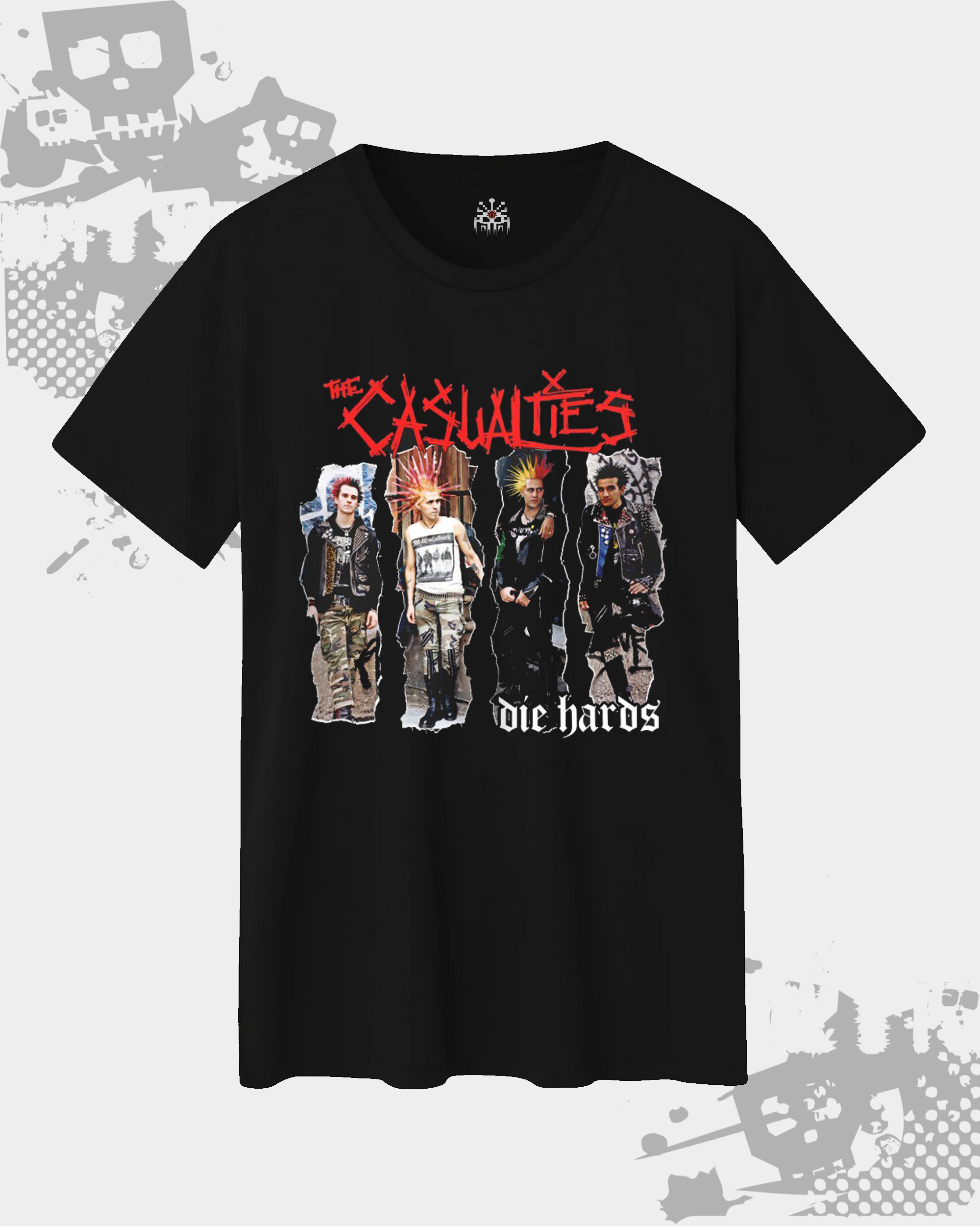 Casualties Black Unisex T-Shirt