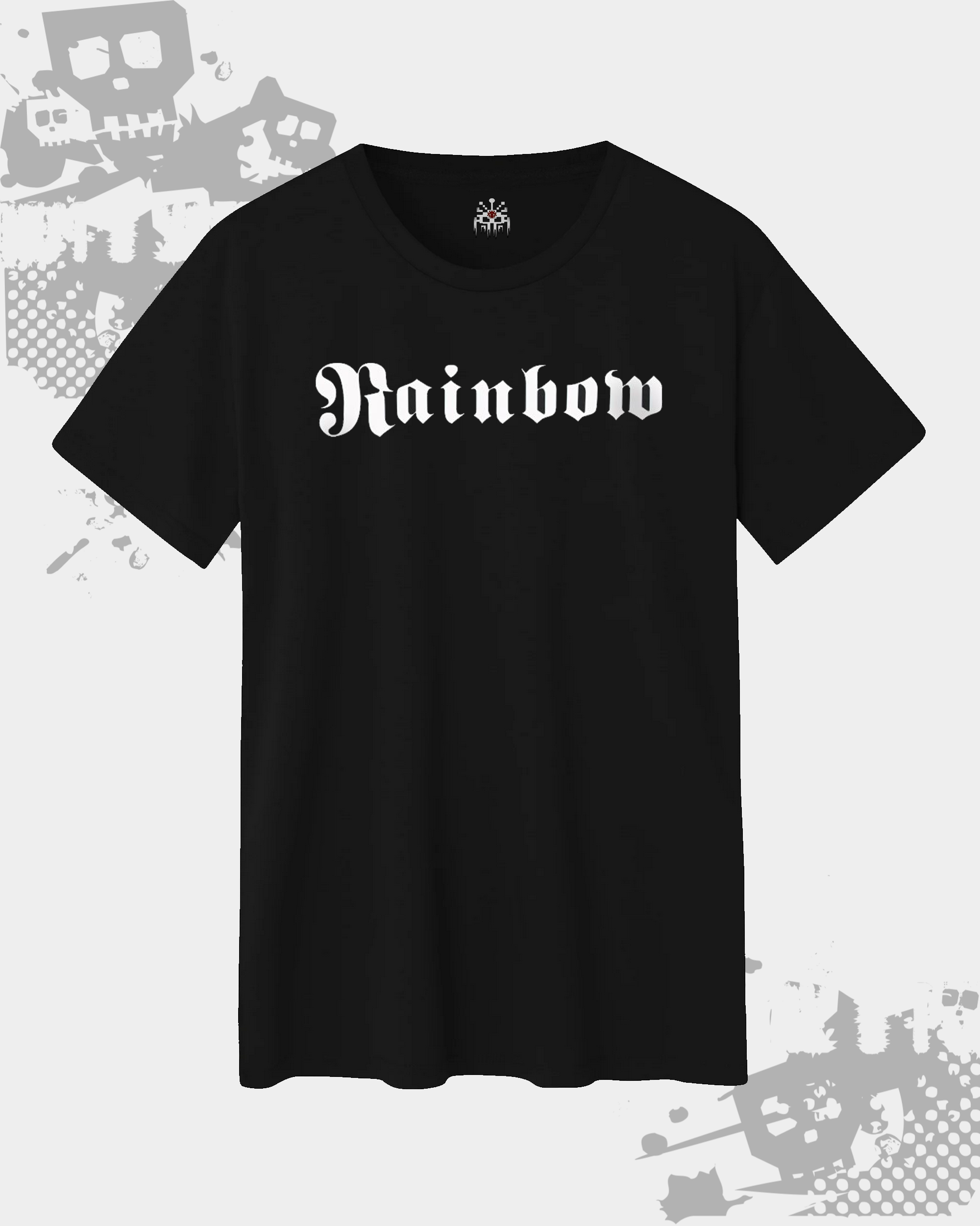 Rainbow Black Unisex T-shir