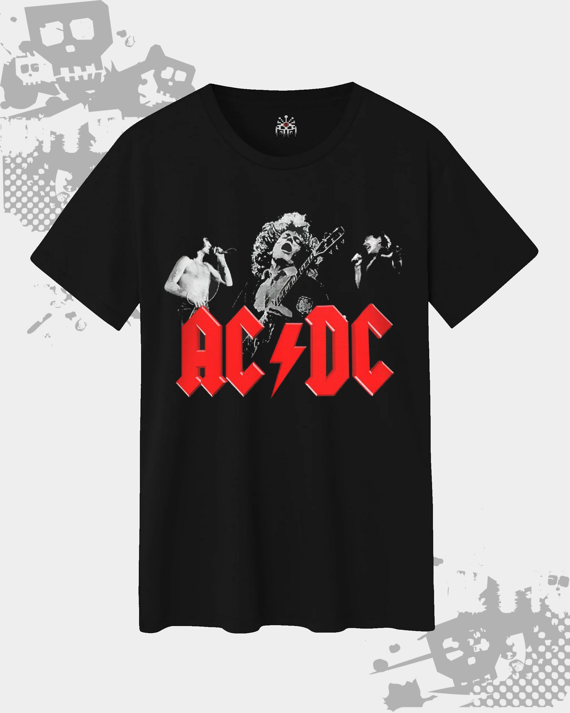 AC/DC Angus Young Black Unisex T-Shirt